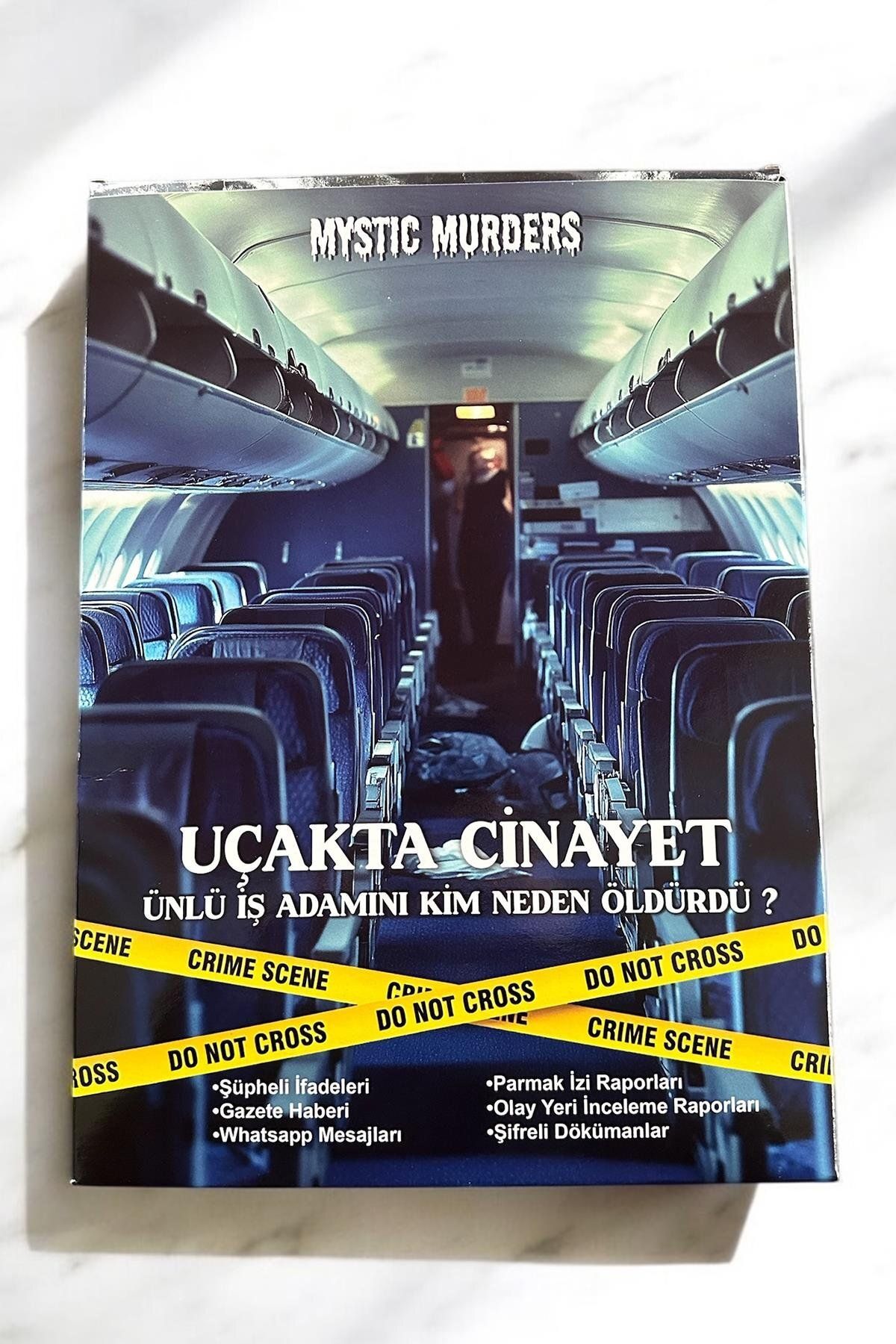 TAKIŞTIR Dedektiflik Cinayet Çözme Oyunu -Uçakta Cinayetler