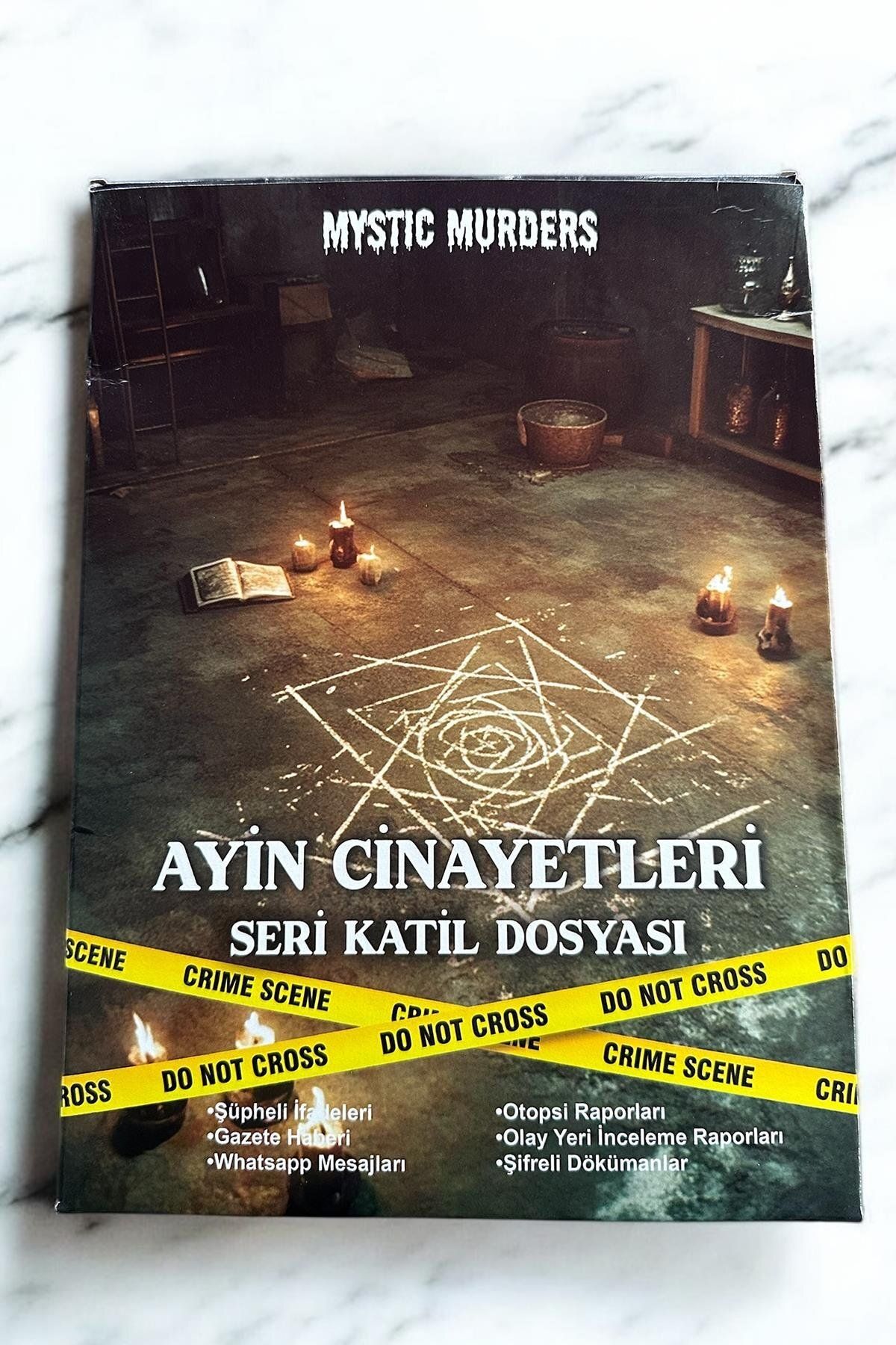 TAKIŞTIR Dedektiflik Cinayet Çözme Oyunu -Ayin Cinayetleri