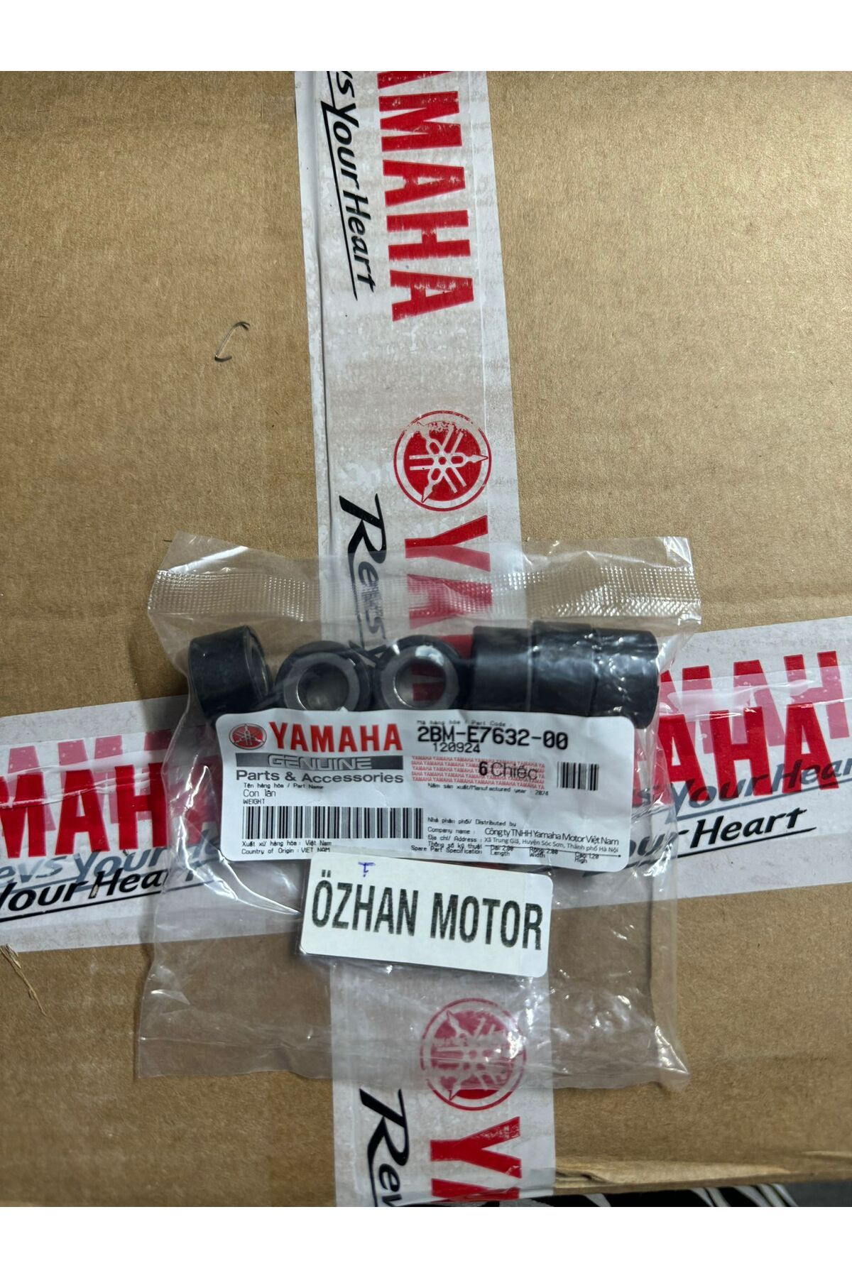 Yamaha 2017-2022 DELIGHT AĞIRLIK (6 ADET)