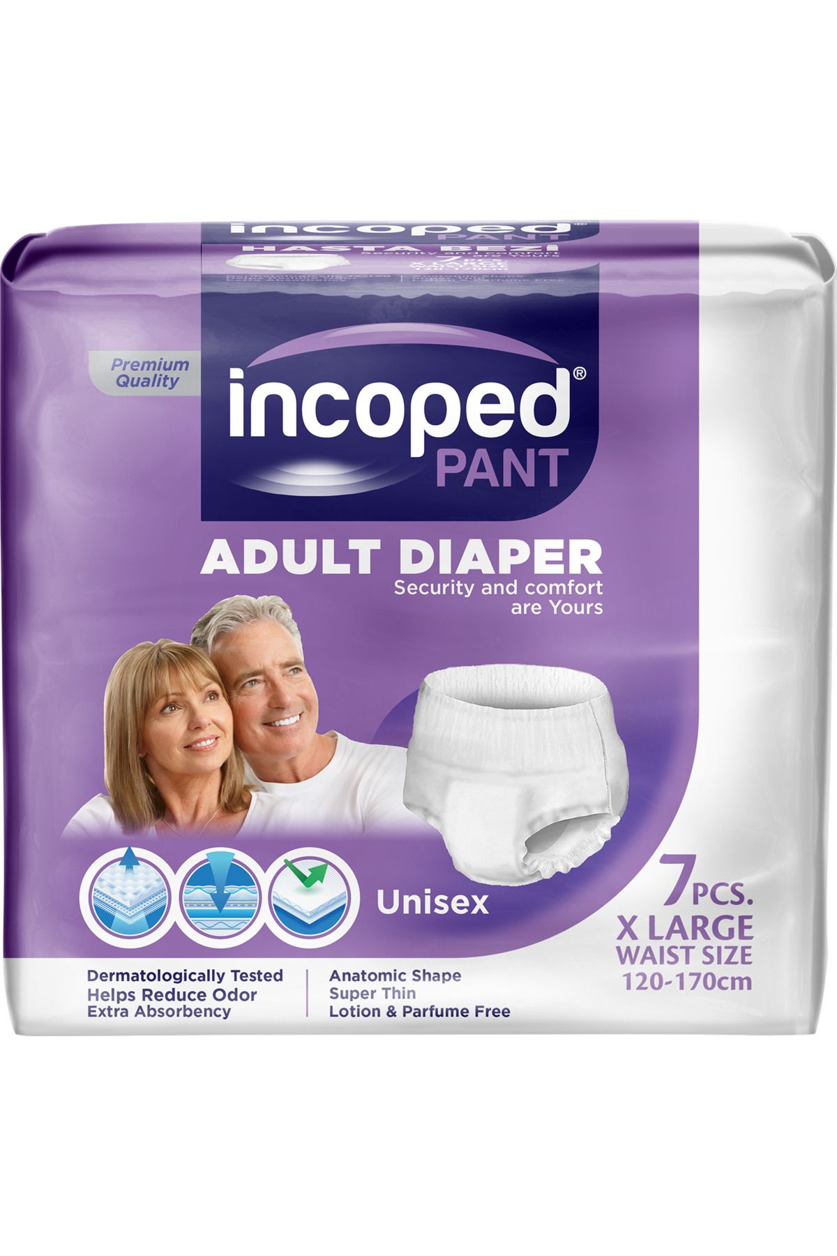 İncoped Incoped Pant Emici Külot X Large 7 Adet x 2