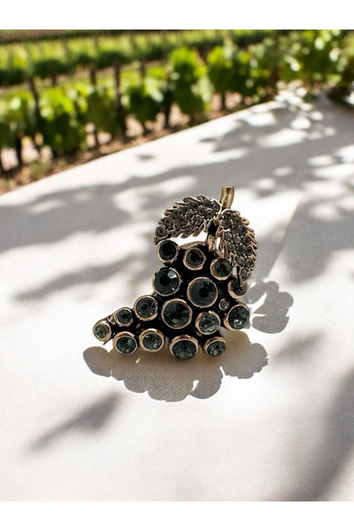 FUYA JEWELLERY ÜZÜM BROŞ