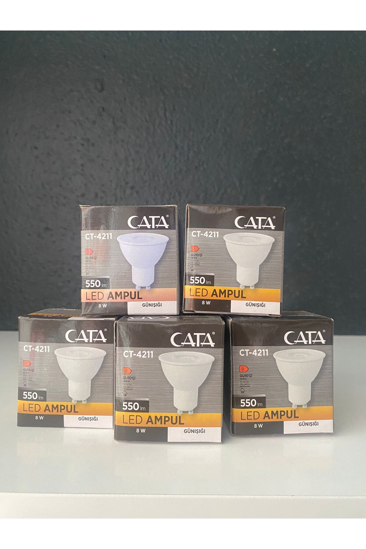 Cata CT-4211 8W LED Ampul GU10 Günışığı