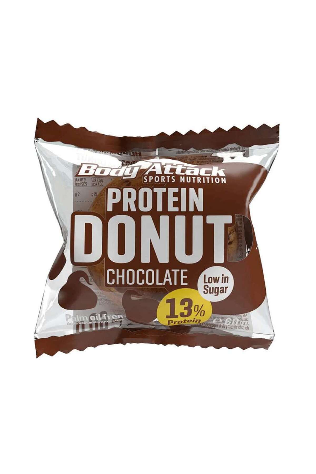 Body Attack Gogoasa Proteica, 60g, Body Attack, Continut Scazut De Zaharuri Chocolate - One Size