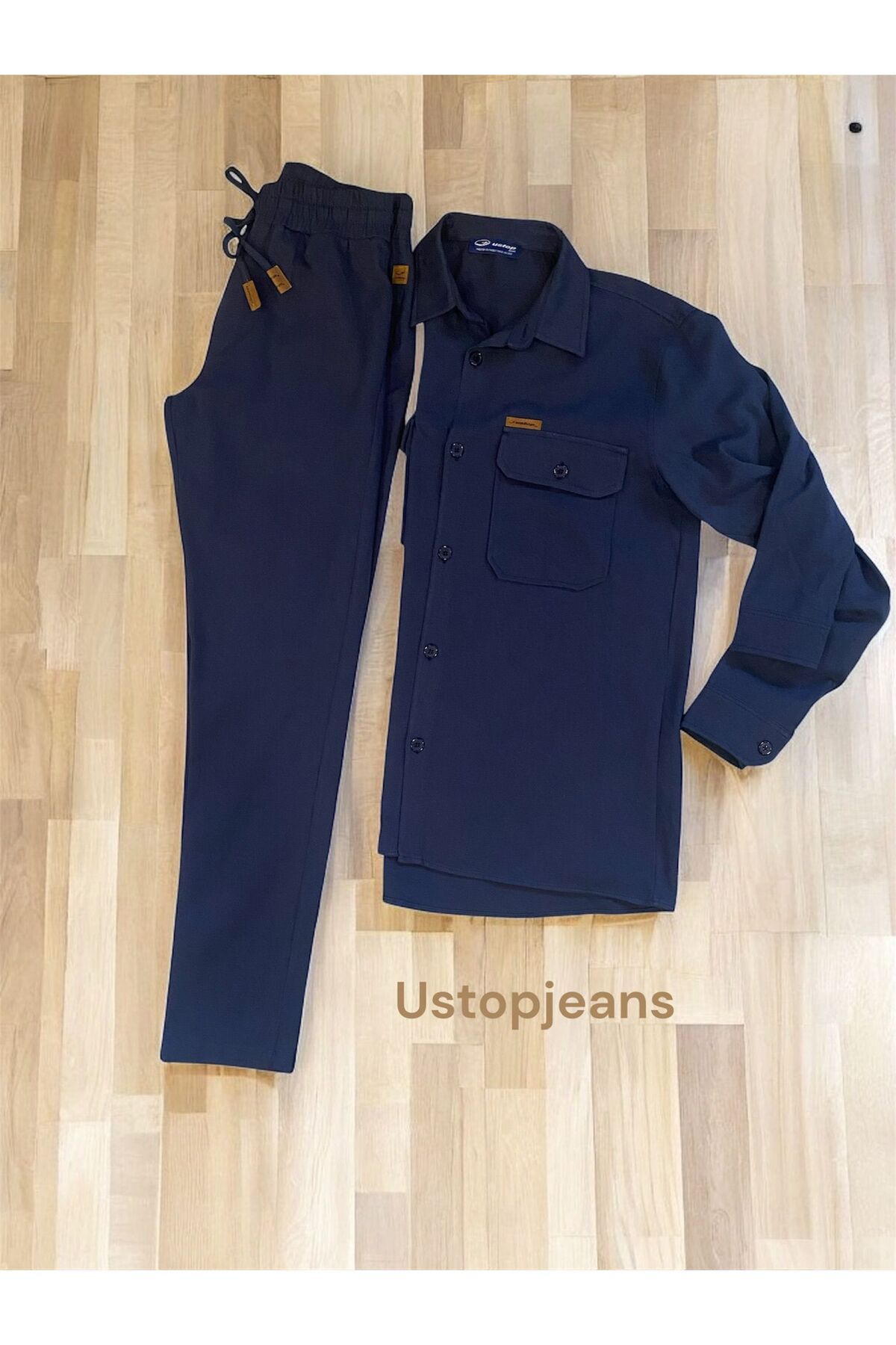 USTOP JEANS Pantolon Gömlek Takım