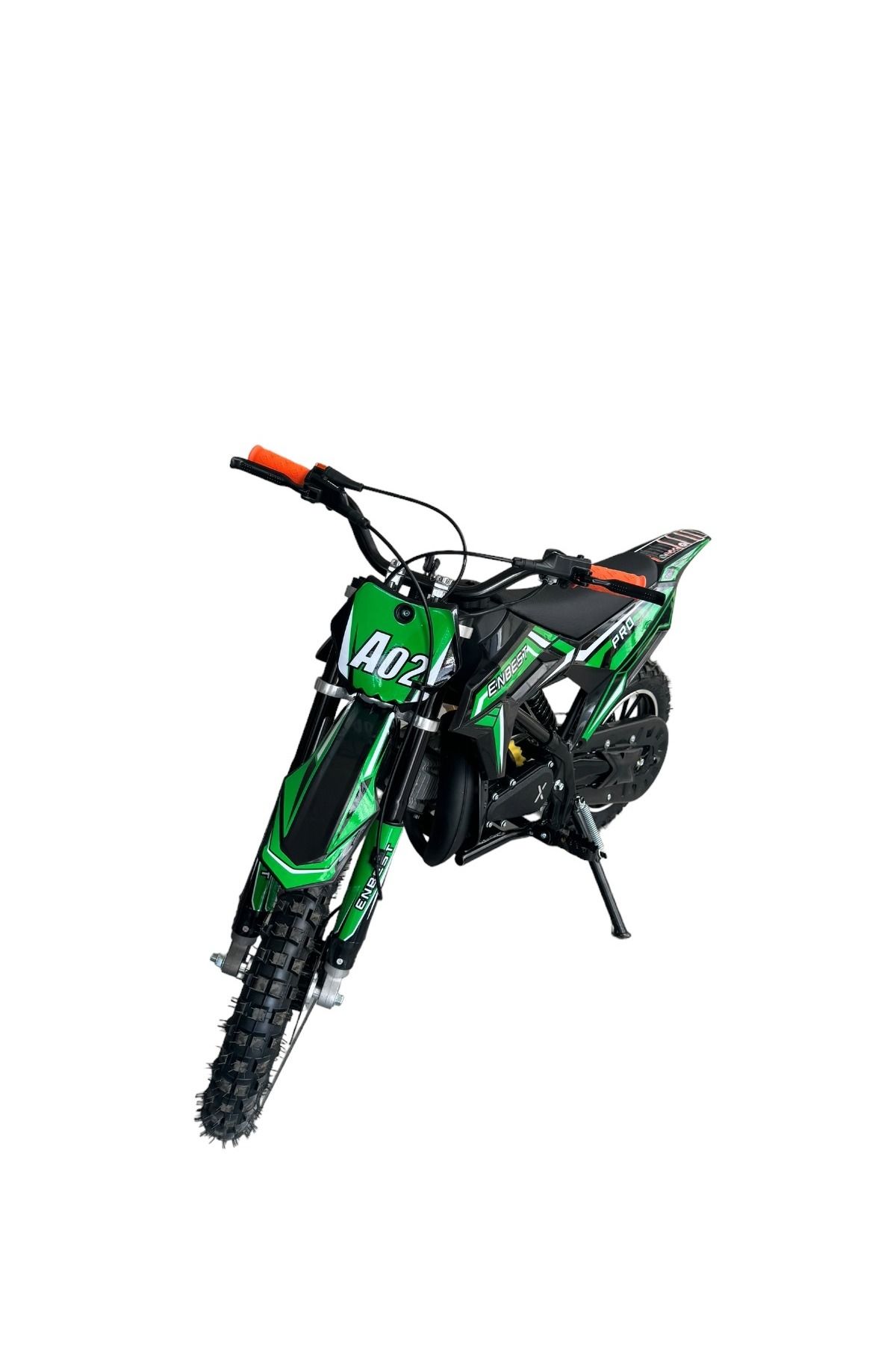 ENBEST 49 Cc A02 Performans Serisi Hidrolik Disk Frenli Benzinli Çocuk Cros Motoru 4-13 Yaş