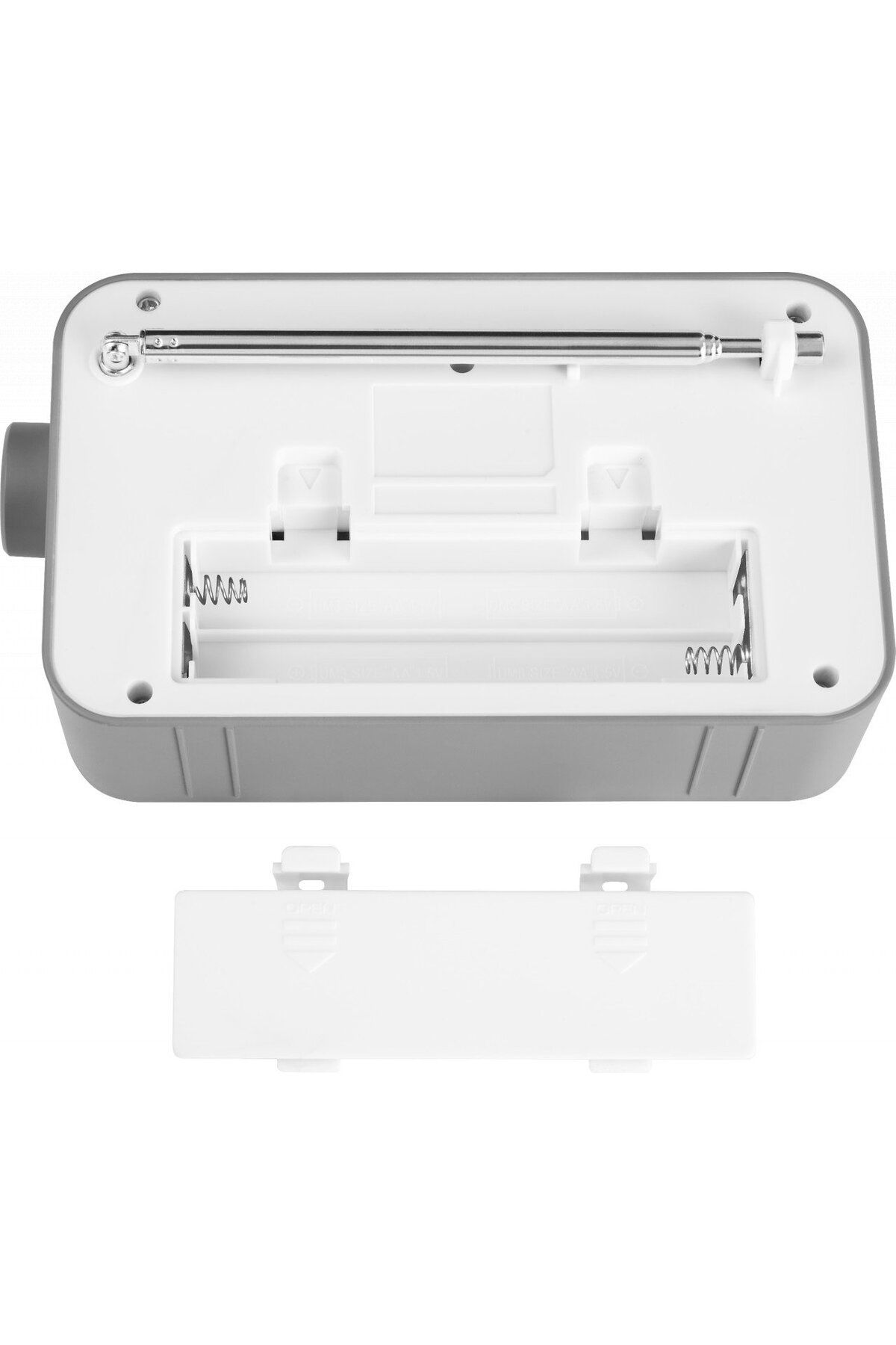 ECG-Portable Radio Rd 110 DAB With DAB And FM Tuner, White, 1.2 W, 30 Station Memory 10