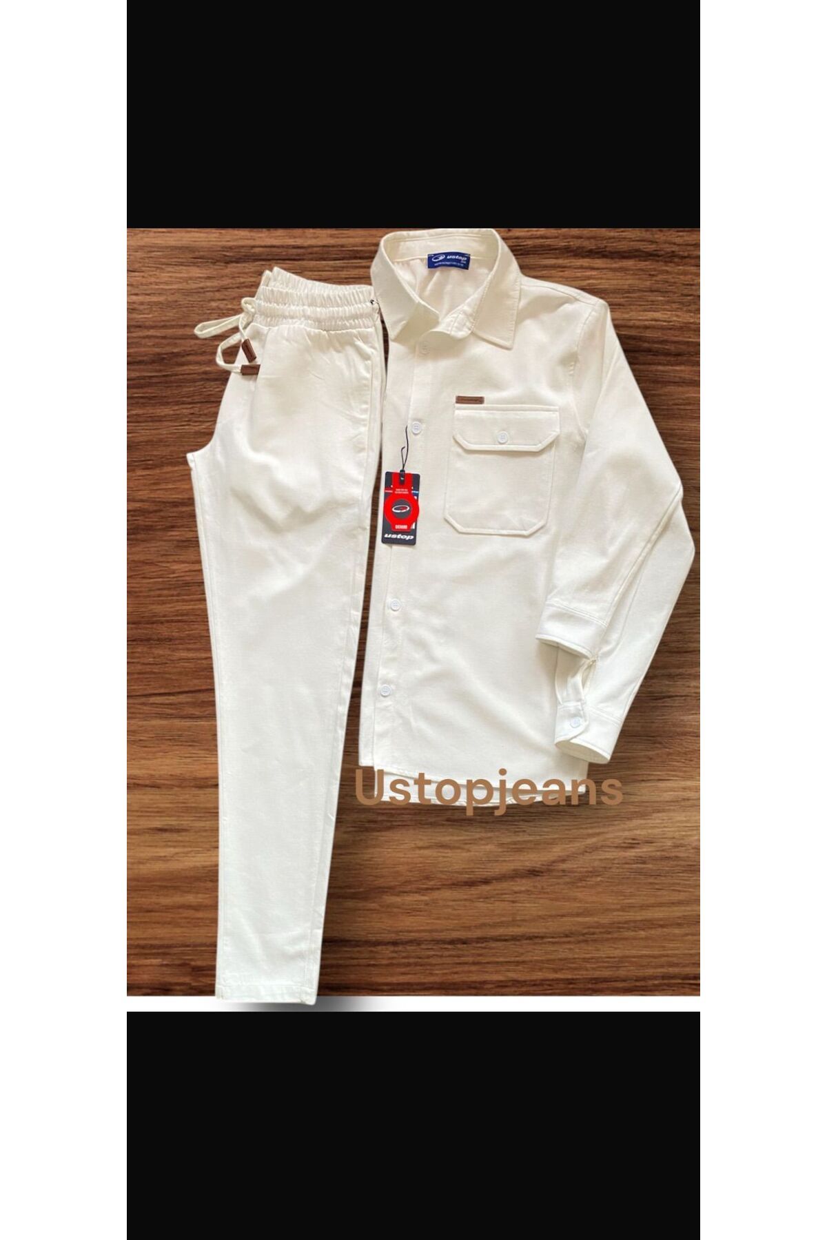 USTOP JEANS Pantolon Gömlek Takım