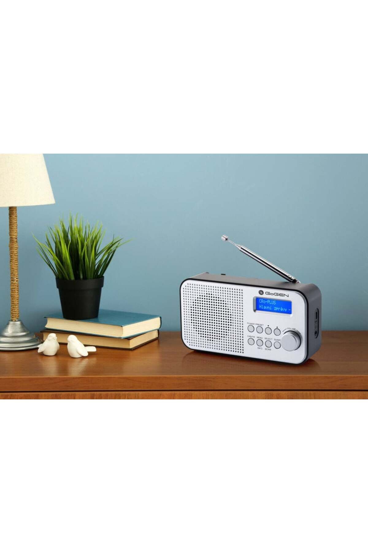 Gogen-Portable Radio DAB 300n With DAB And FM Tuner, 1 W, LCD, 2000 Mah Battery 3