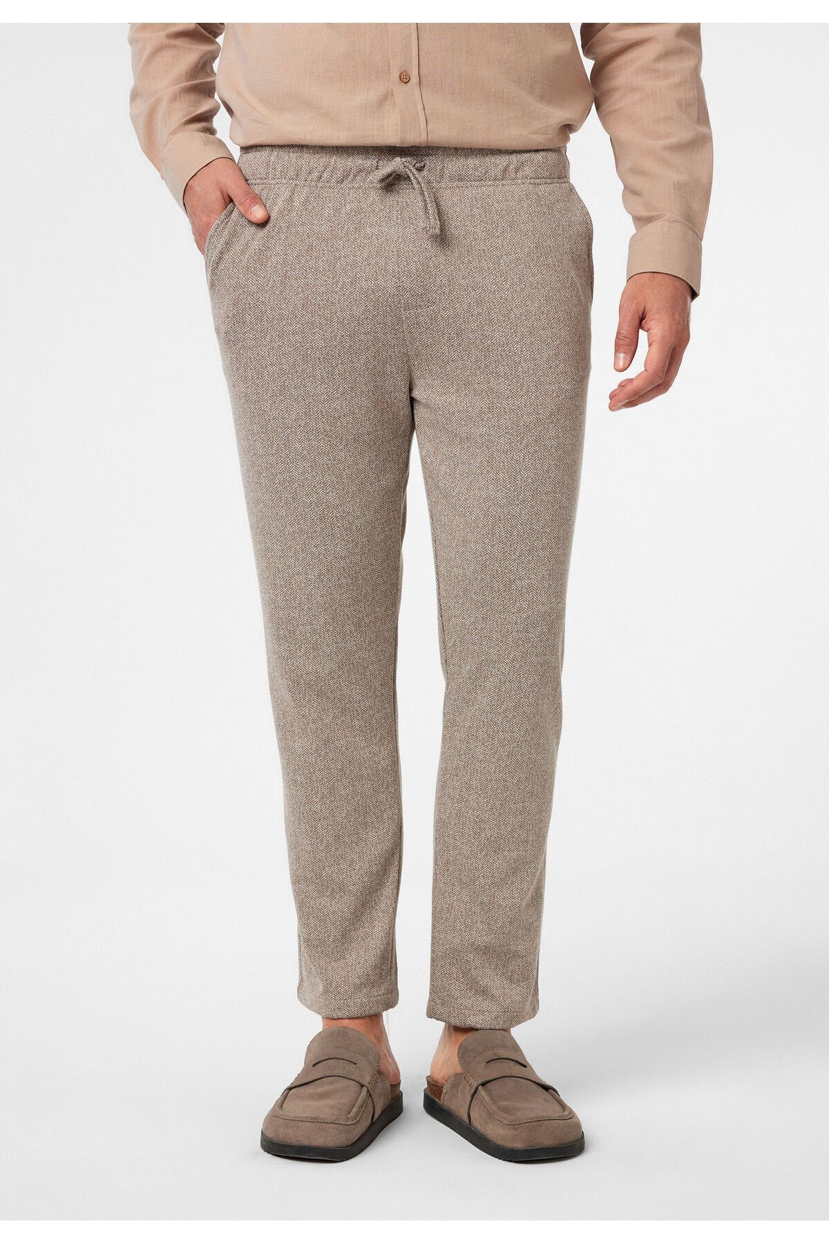 Williot Alejandro Erkek Regular Fit Bel Ayarlamalı Casual Pantolon