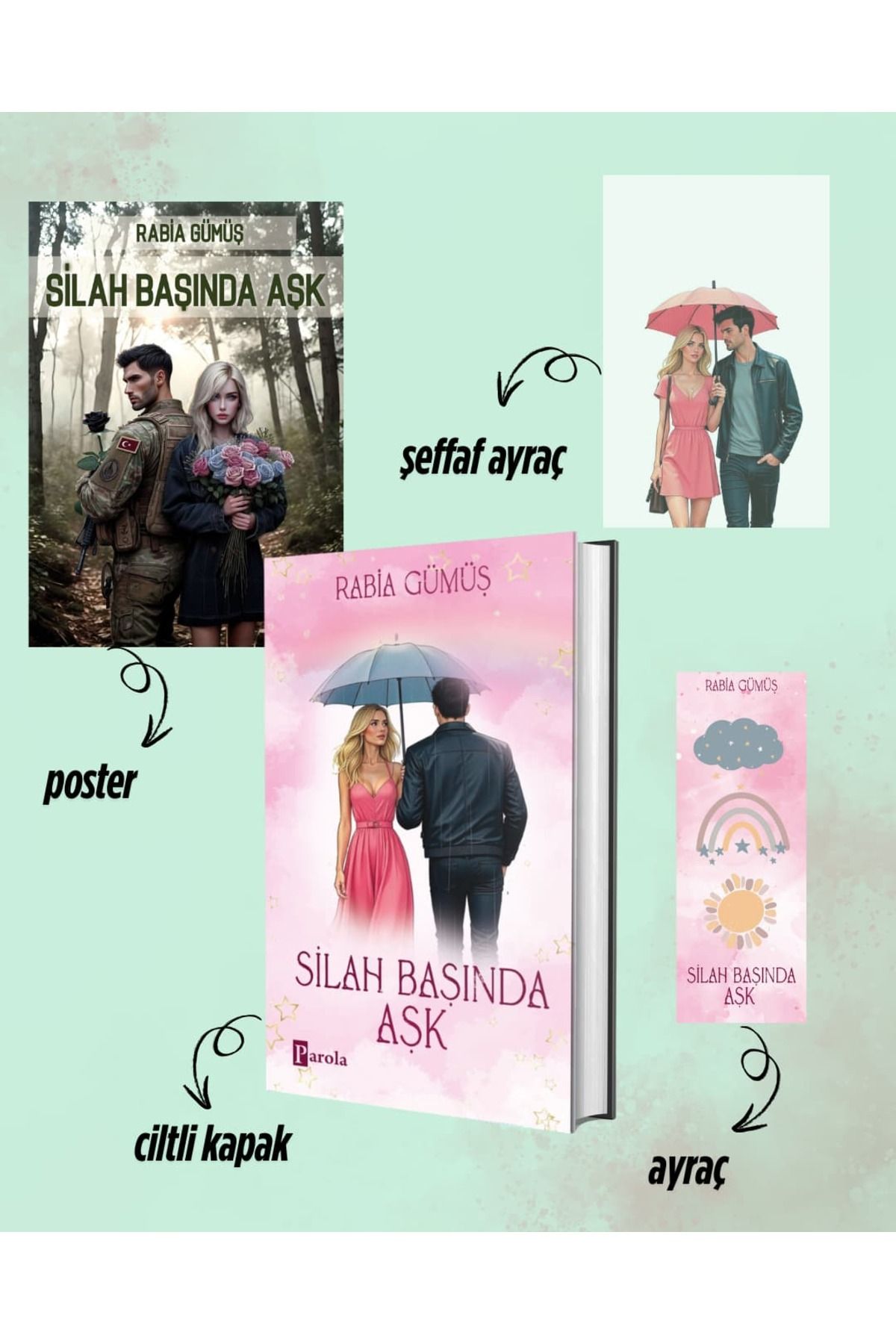 Parola Yayınları Silah Başında Aşk (CİLTLİ)