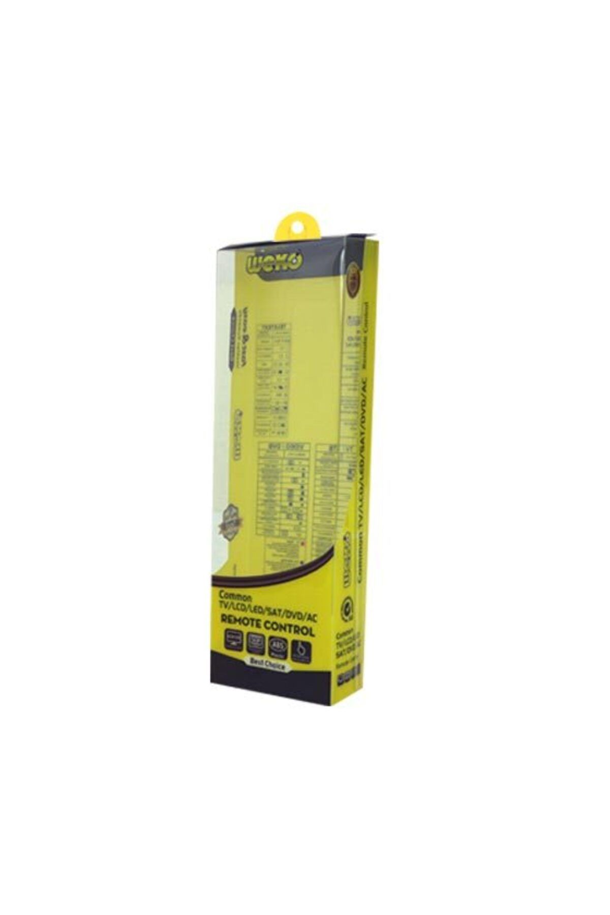 POEBGO FAMİLY'S KUMANDA AMBALAJI NO-2 (UZUNLUK :17 CM - EN : 5.5 CM - DERİNLİK : 3 CM) (5162)