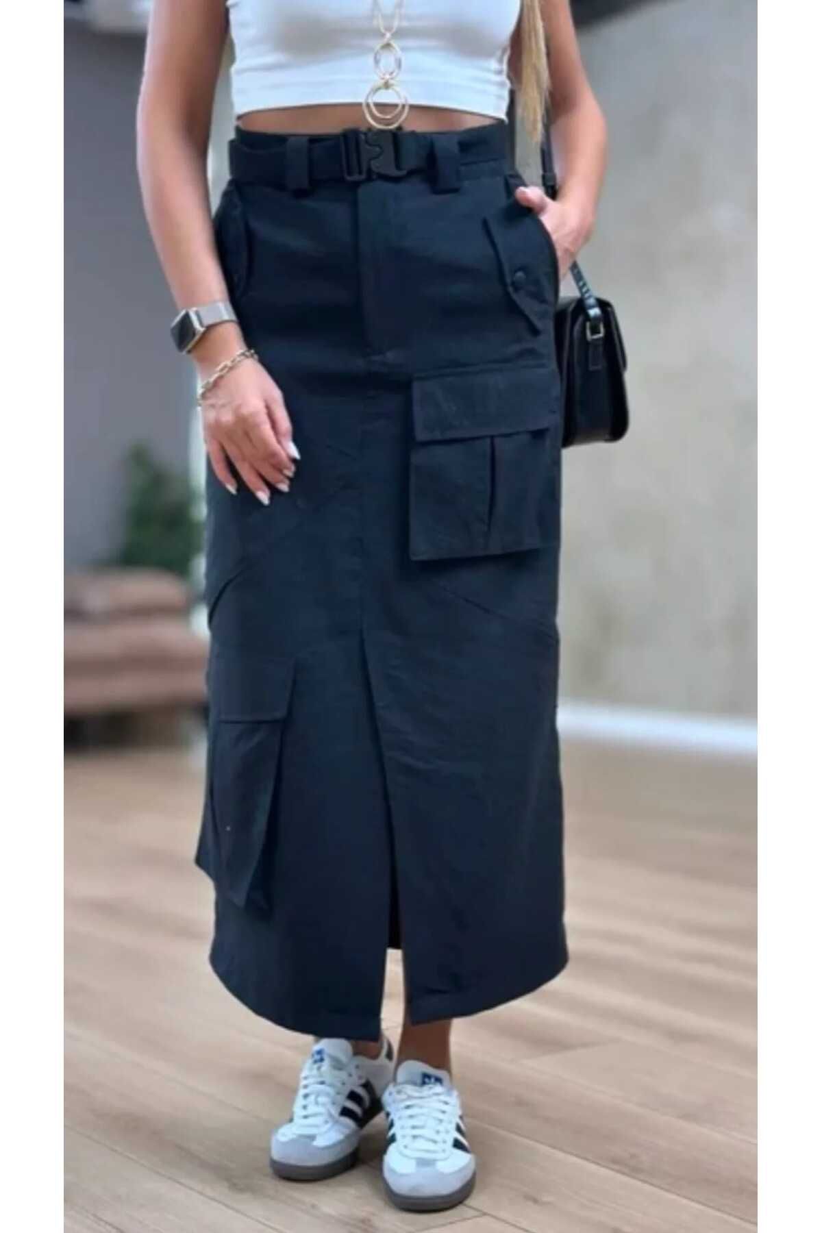 NÜANS MODA paraşut etek