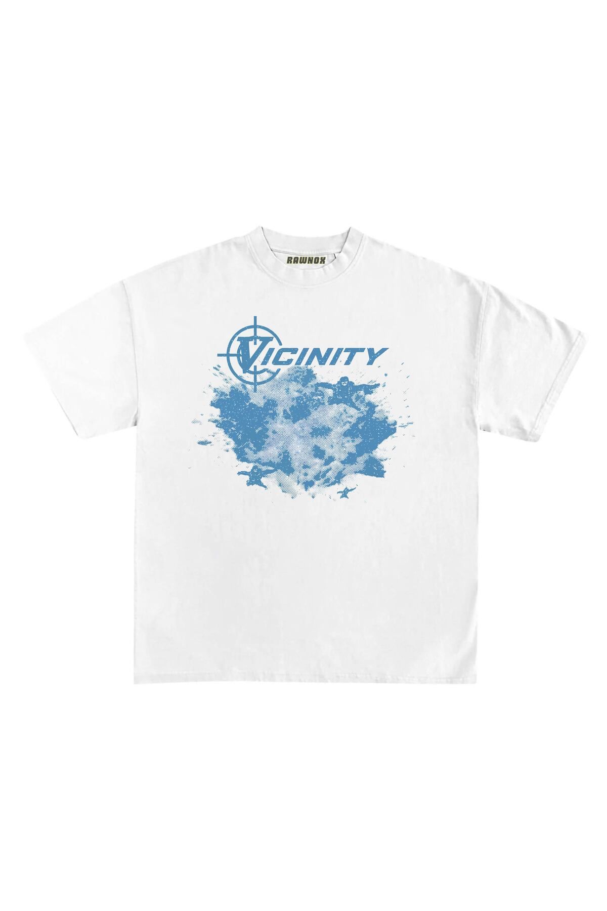 RawNox Unisex Bol Kalıp RawNox Özel Koleksiyon Vicinty V4 Tshirt
