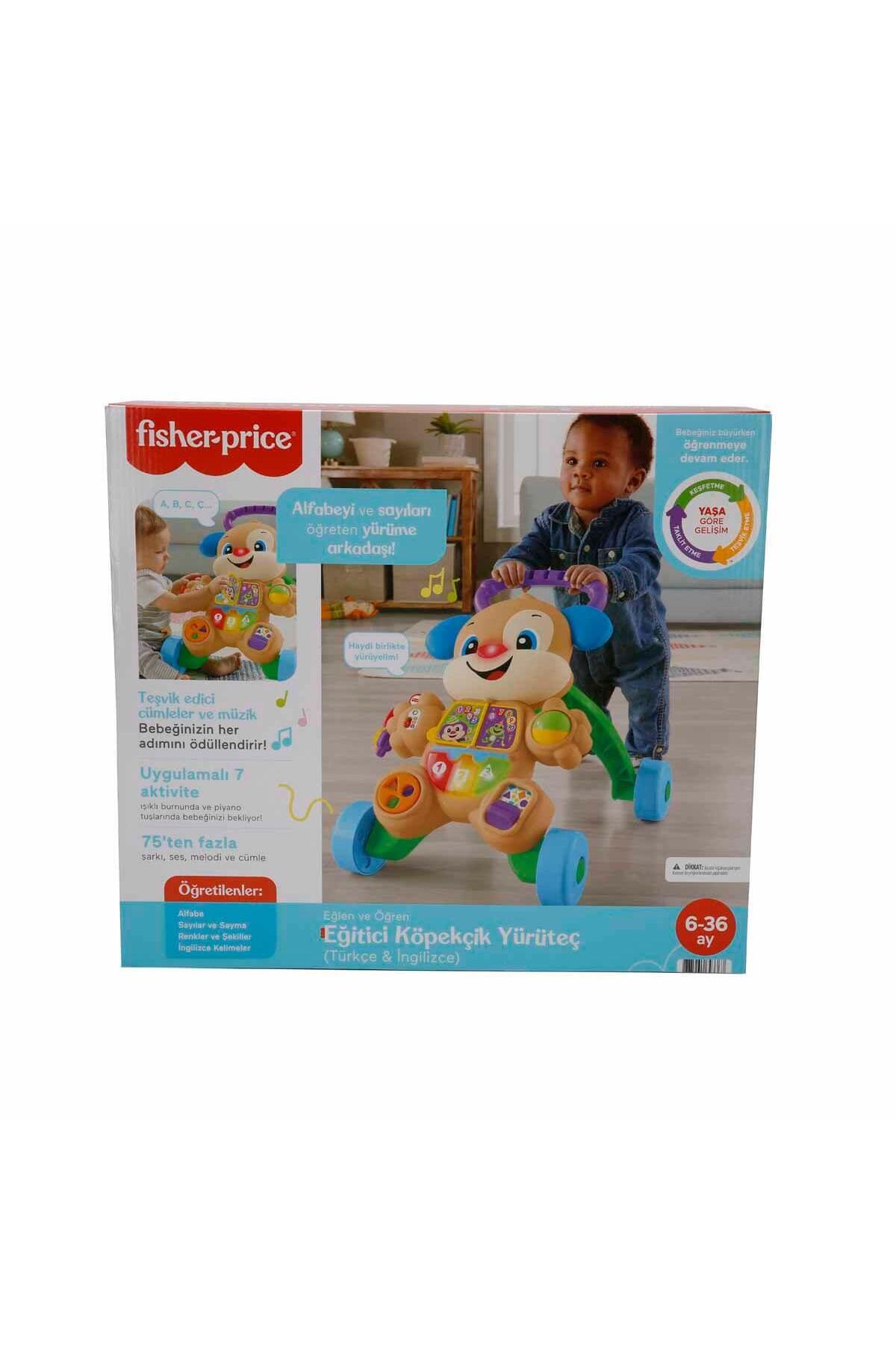 Fisher Price Eğitici Köpekçik Yürüteç Türkçe FTG10 fotoğrafı 2 (önizleme)