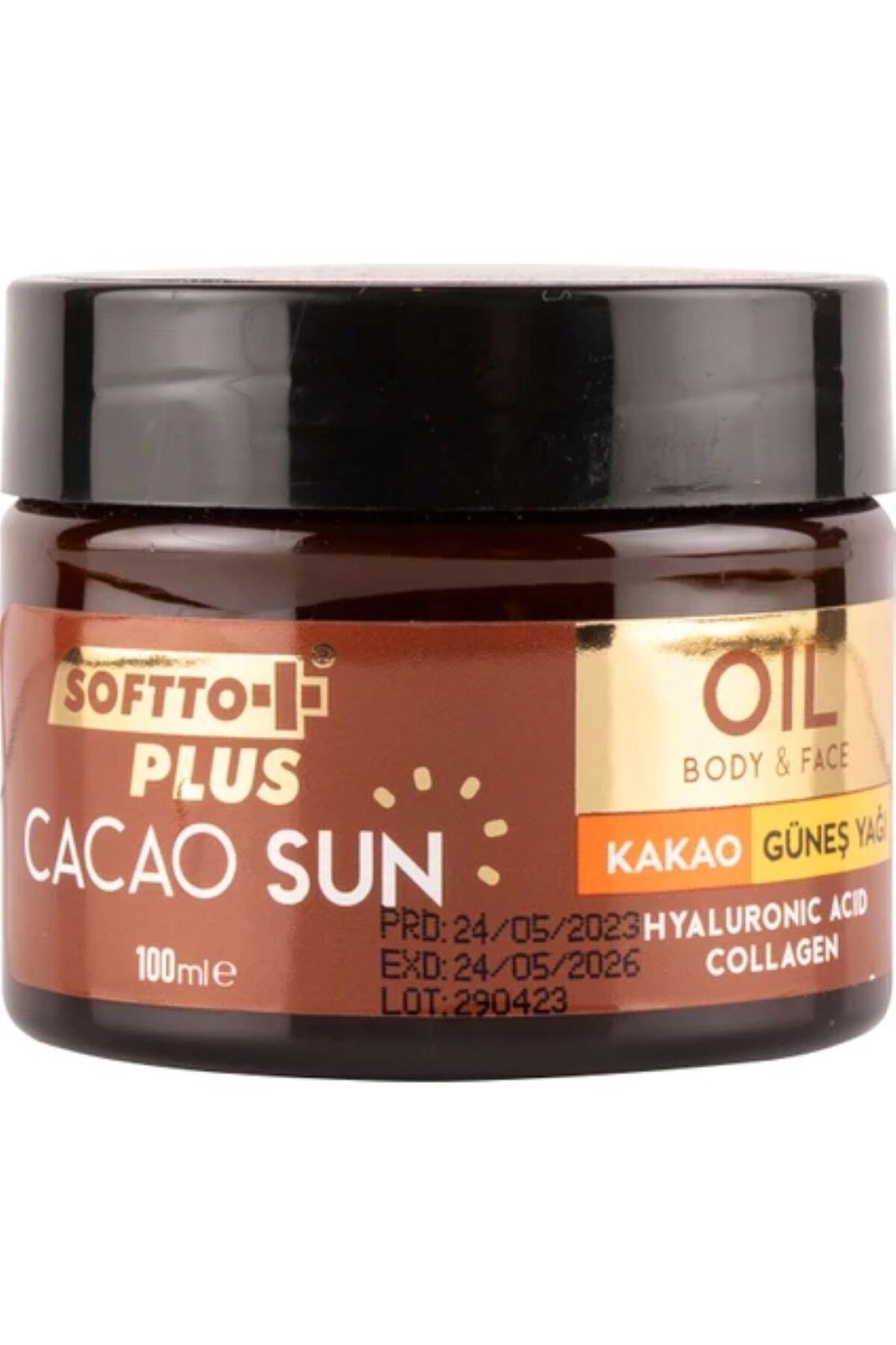 Softto Plus KAKAO GÜNEŞ YAĞI 100ML