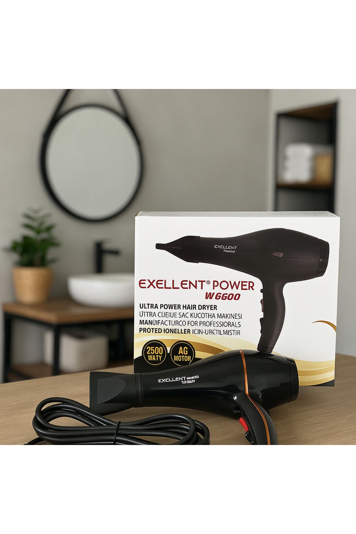 BESTWAY KUAFÖR & GÜZELLİK SALONU EXELLENT W6600 FÖN MAKİNASI
