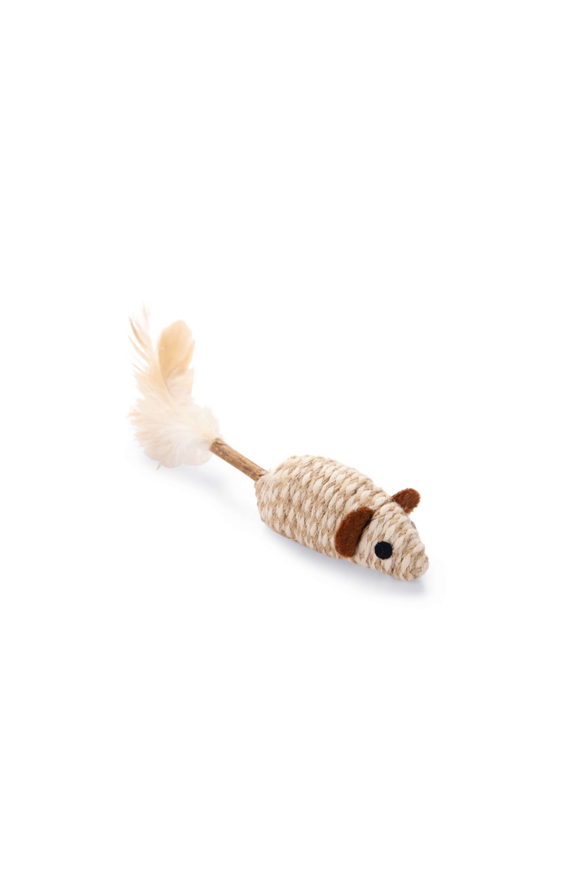 Beeztees Kedi Oyuncağı, Kediotlu Fare ve Tüylü Matatabi Çubuğu, 12cm