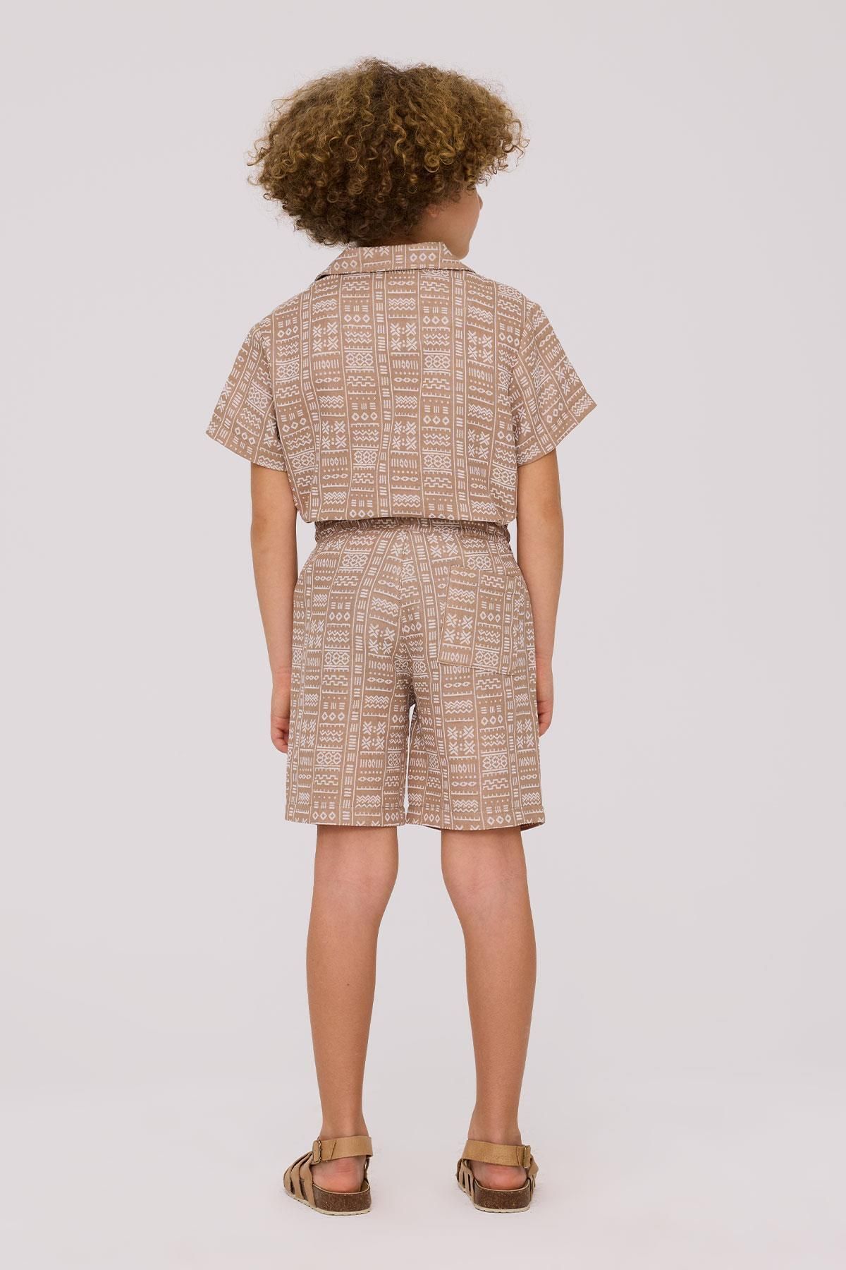 Nebbati-BG Store Boys Patterned Shorts 4