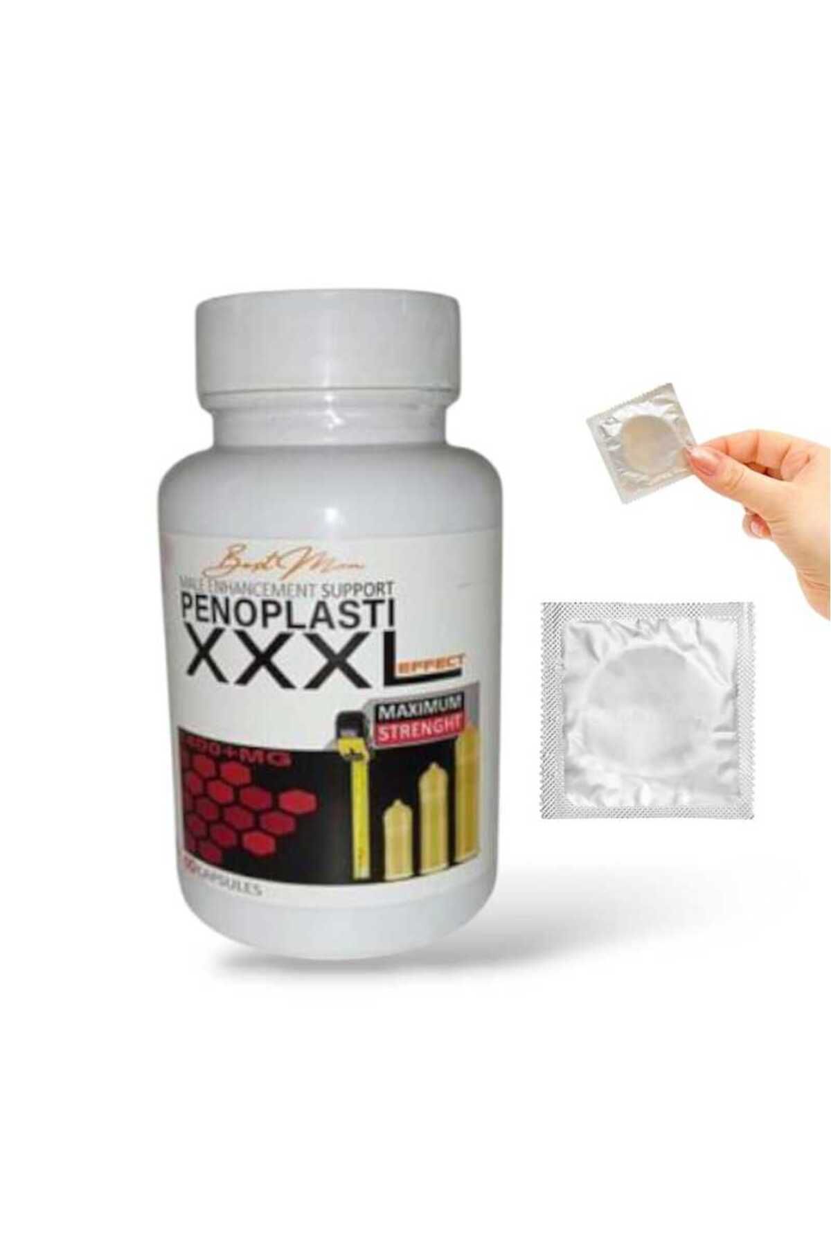 MEDİCREAM Penoplasti XXXL Erkeklere Özel Sertleşme Boyut Ve Performans Arttıran 60'lı + Prezervatif HEDİYE