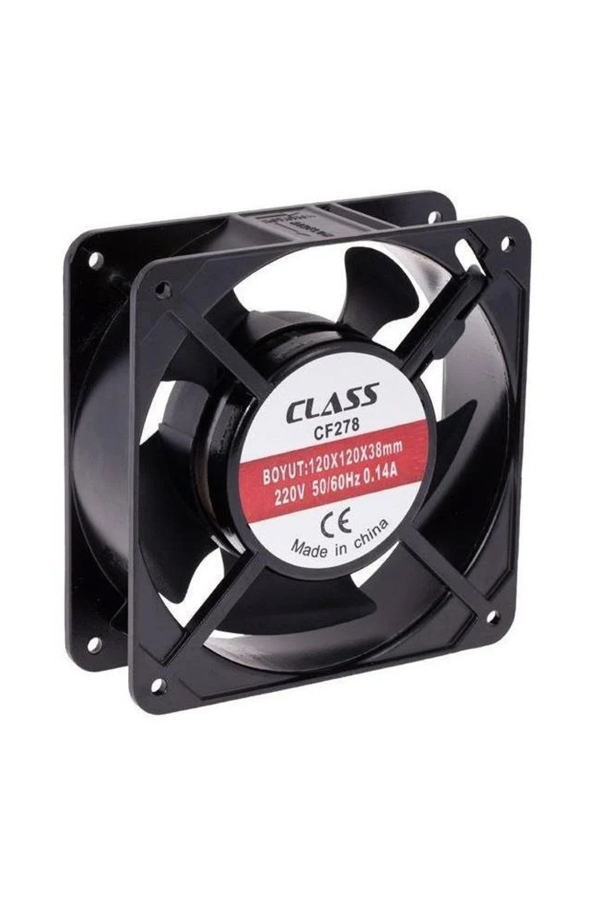 POEBGO FAMİLY'S CLASS CF278 120X120X38 220 VOLT AKSİYEL FAN (5162)