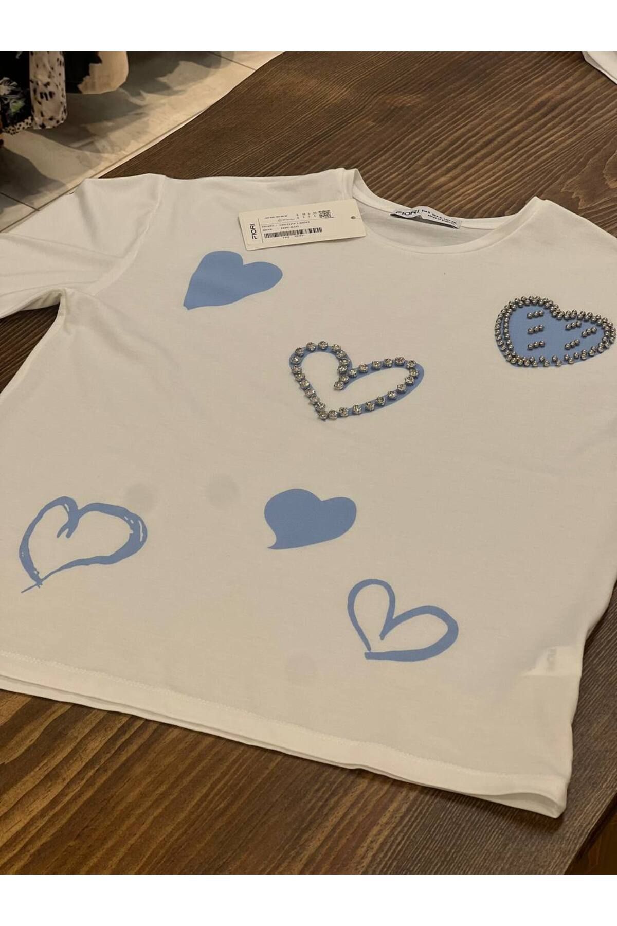 Fiori Baskılı Tshirt