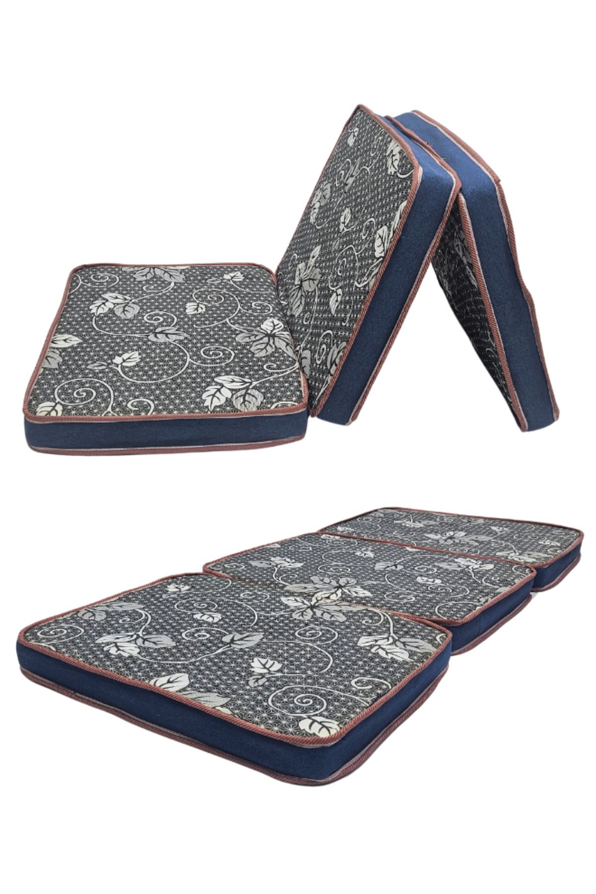 smart home-Single mattress with high density foam texture - ultimate comfort in a 3-way foldable design 3