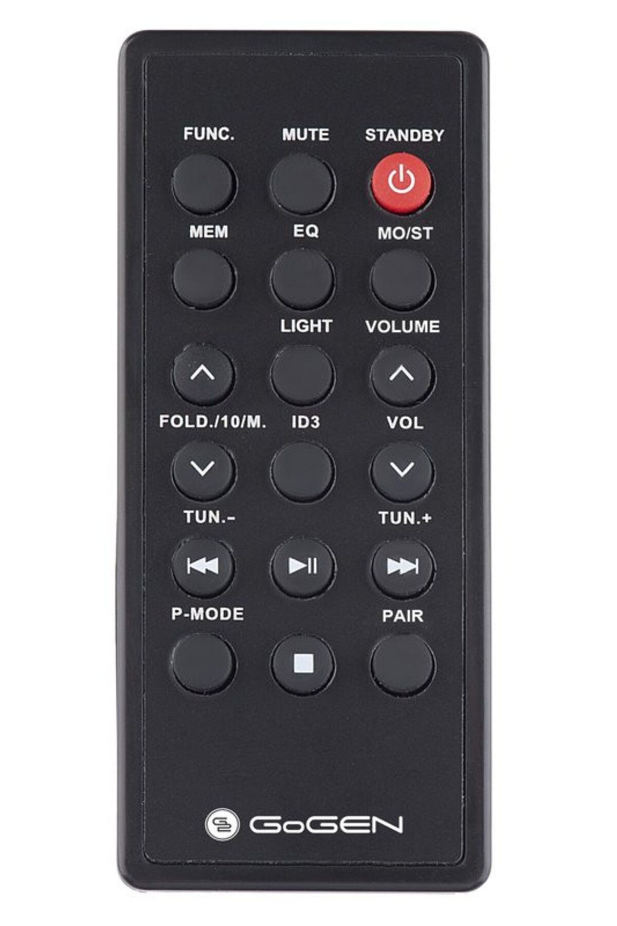 Gogen-FM Radio With CD And Bluetooth CDM 425 Subt, 25 W, CD, Mp3, Usb, Sd Card, Remote Control, Black 4