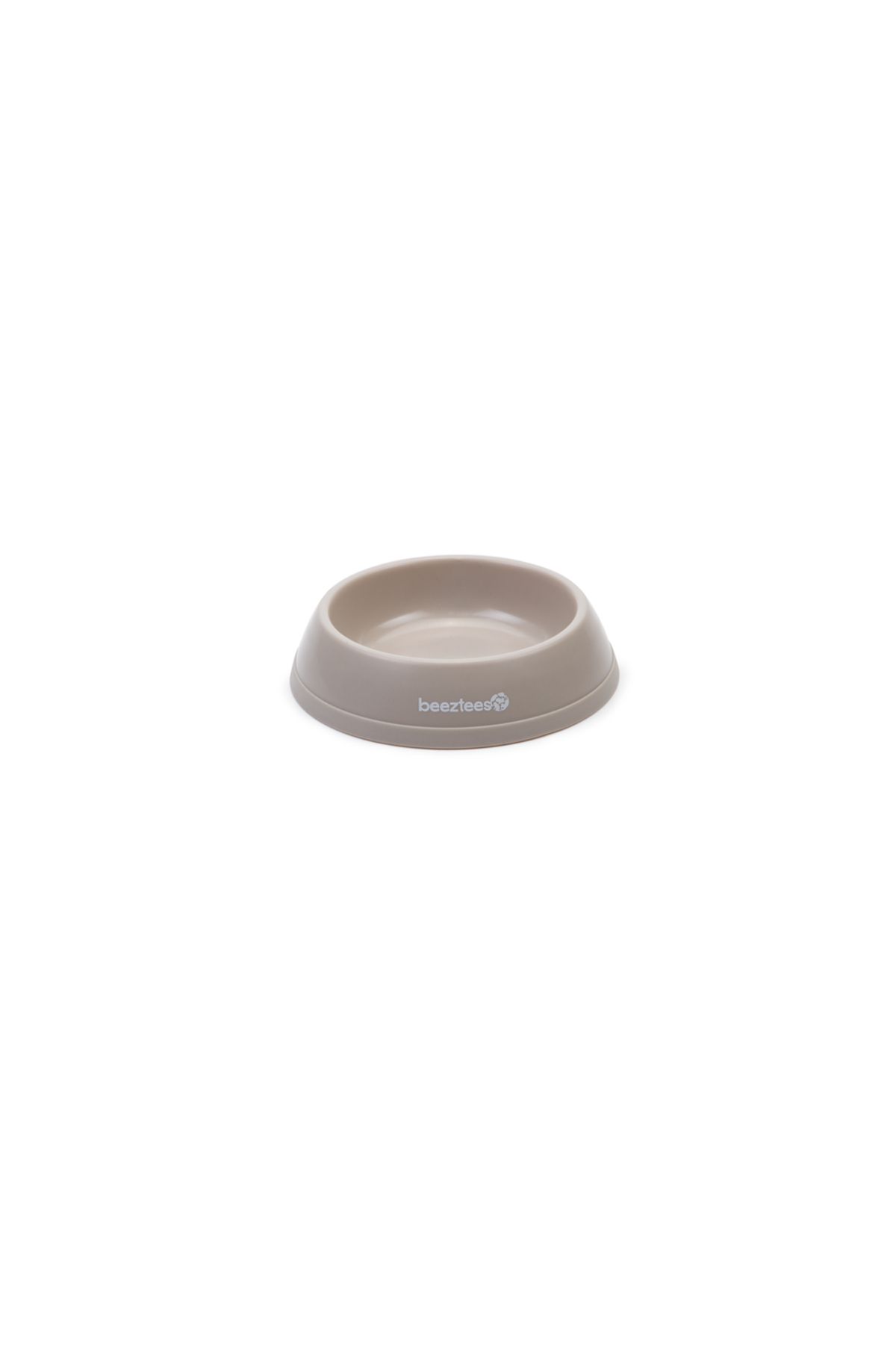 Beeztees Kedi Mama Su Kabı, Plastik, Bej 14,5cm
