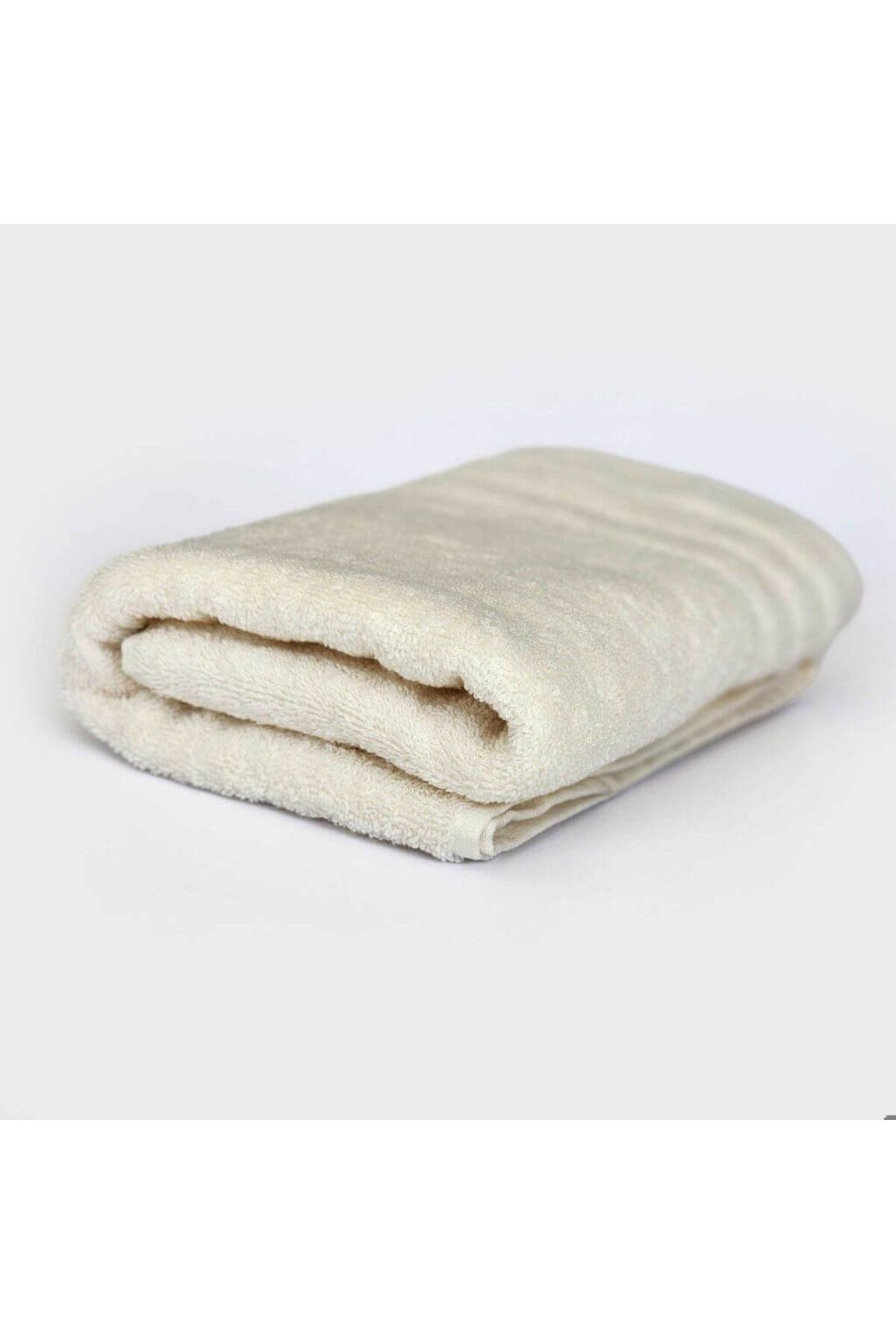 Alesta Home Pamuklu Krem El Yüz Havlusu 50x90 cm HVL044