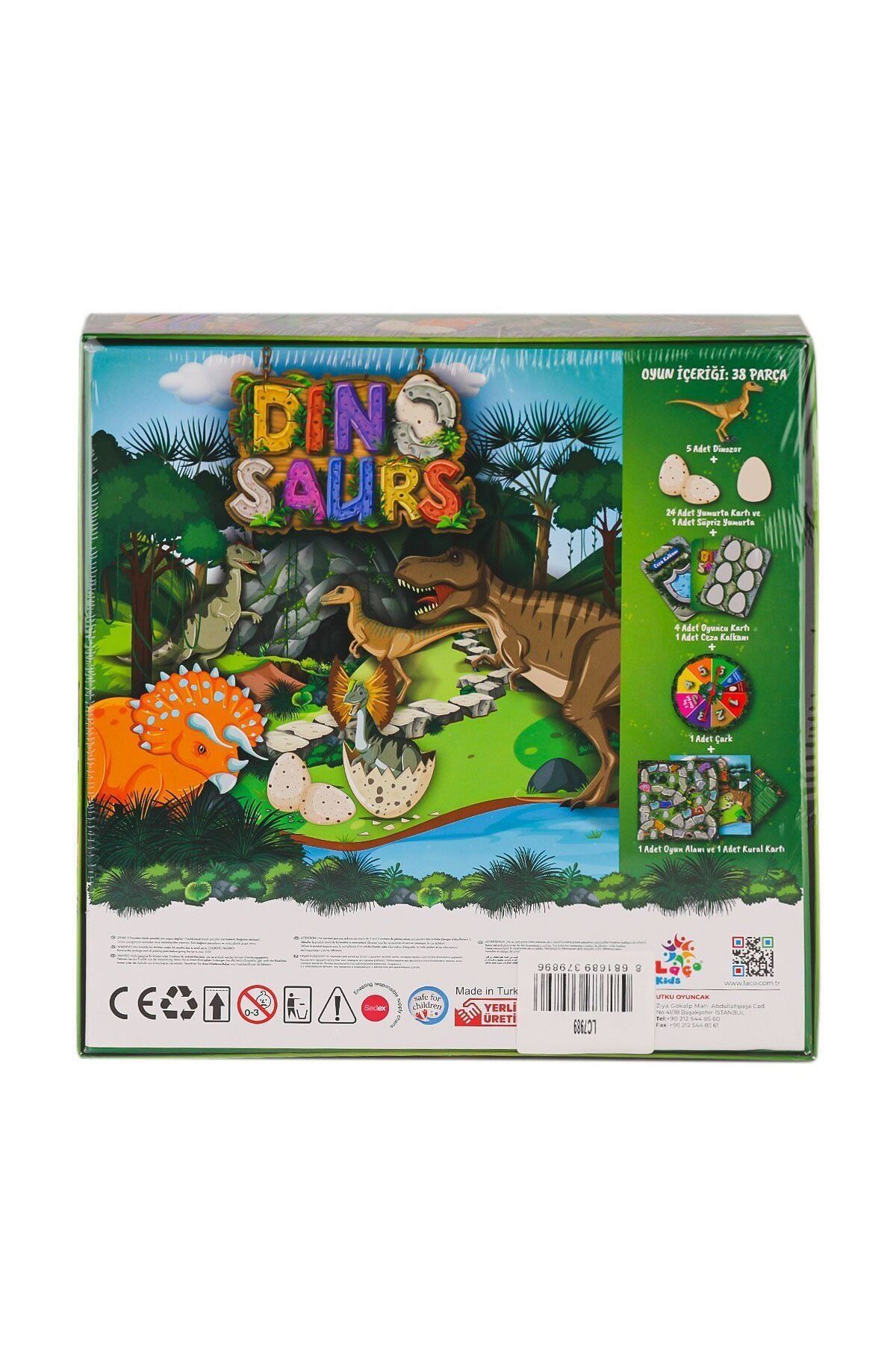 melfxxl eticaret LC7989 Dinazor Oyunu -Laçokids