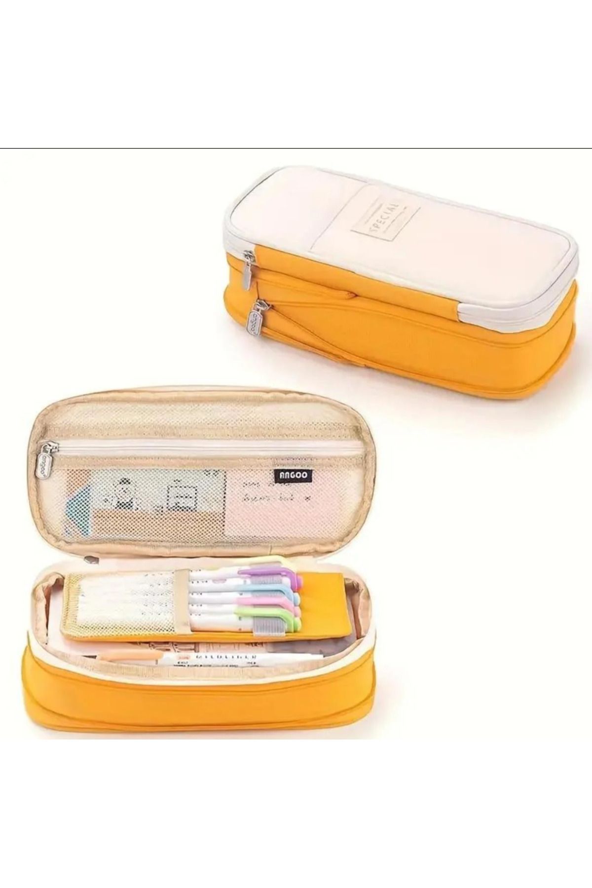 VELLICHOR Trusa Multifuncțională Pentru Papetărie De Călătorie Geantă De Machiaj Organizator De Accesorii Pentru Birou - One Size