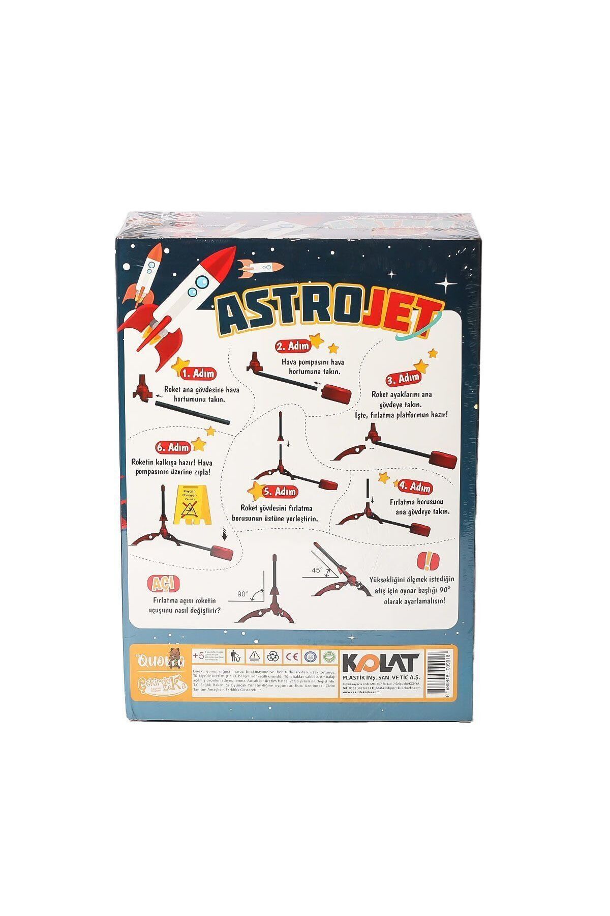melfxxl eticaret ZK122 Astro Jet Kutu Oyunu -Kolat