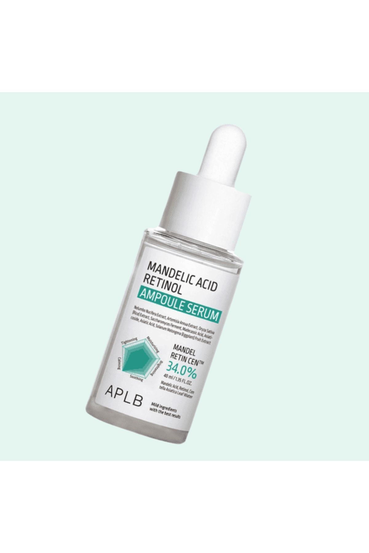 APLB Ser Cu Acid Mandelic Și Retinol, Aplb, 40ml - One Size