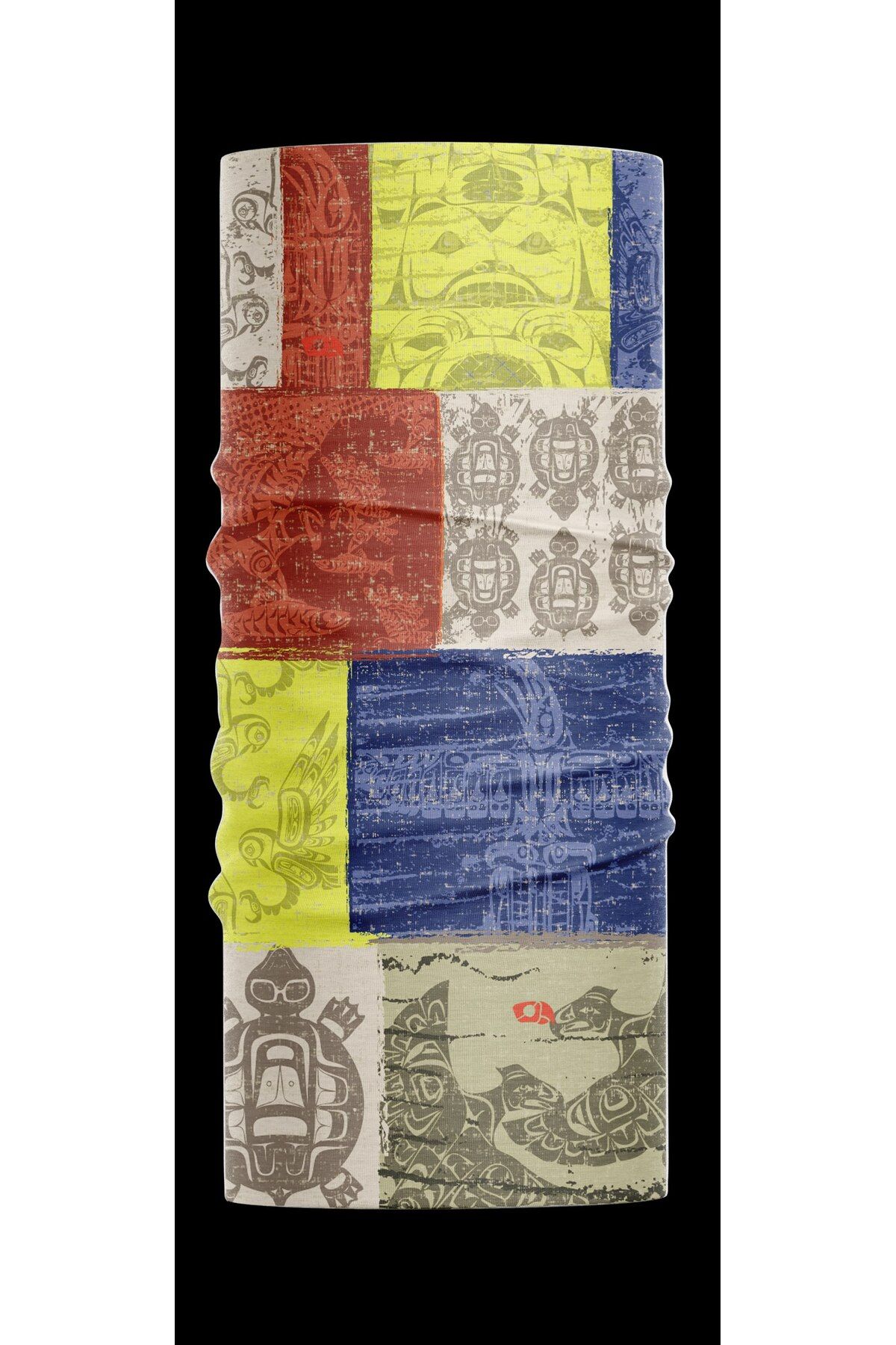 FG KONNİCHİWA ETNİK DESENLİ Bandana Outdoor Boyunluk Motosiklet Kadın Erkek buff Çok Amaçlı Bandana