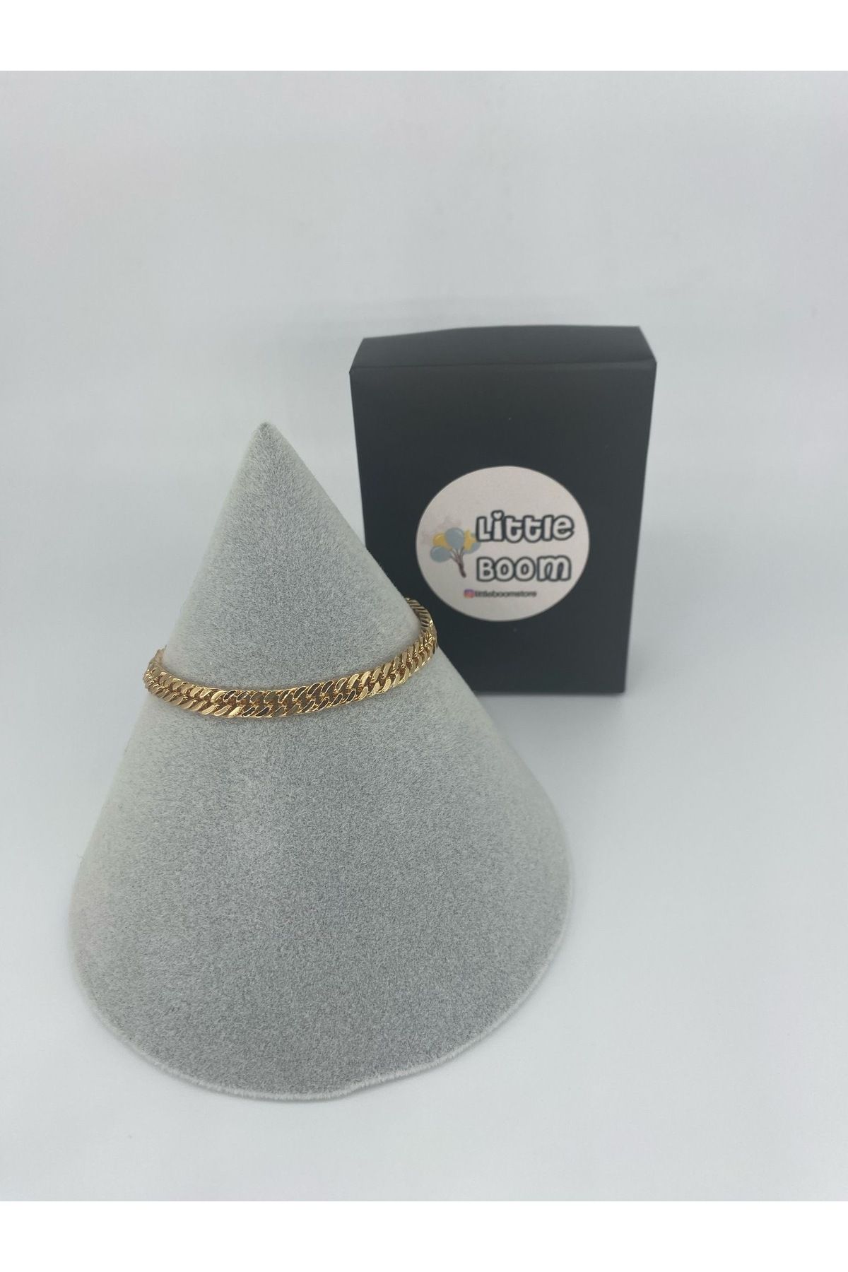 LittleBoomStore Paslanmaz Çelik Örgü Kuyum Model Bileklik