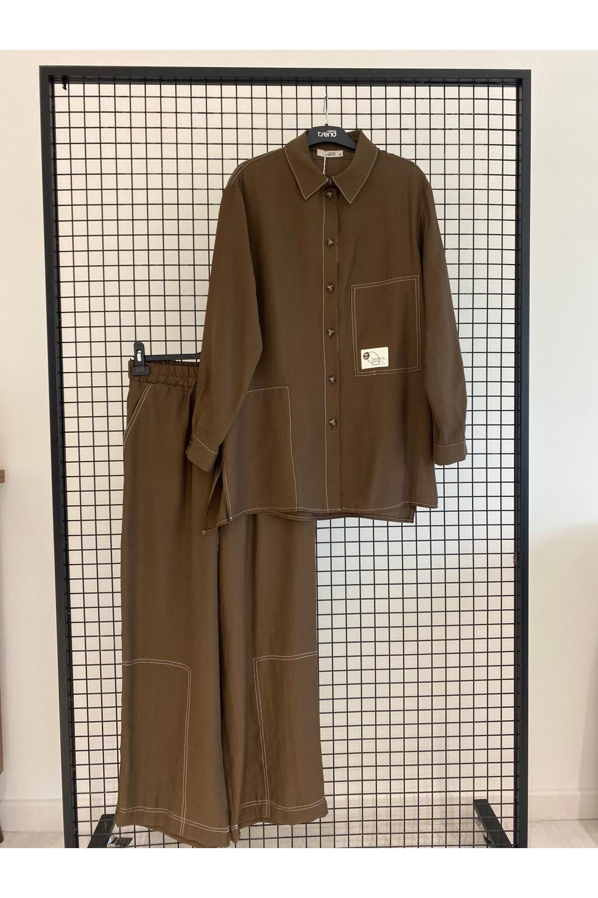 Armine TREND Yeni Sezon Pantolonlu İkili Takım 25DSB689 Modaayka