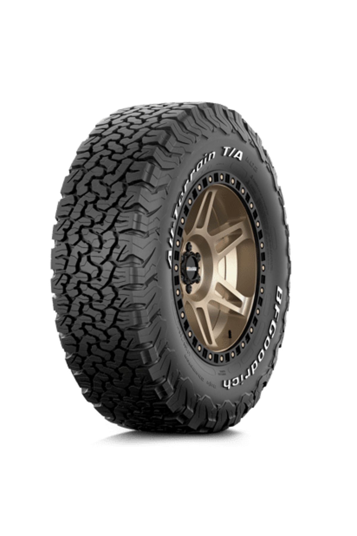 Bf Goodrich 255/70R16 120S All Terrain T/A KO2 RWL (Beyaz Yazili)