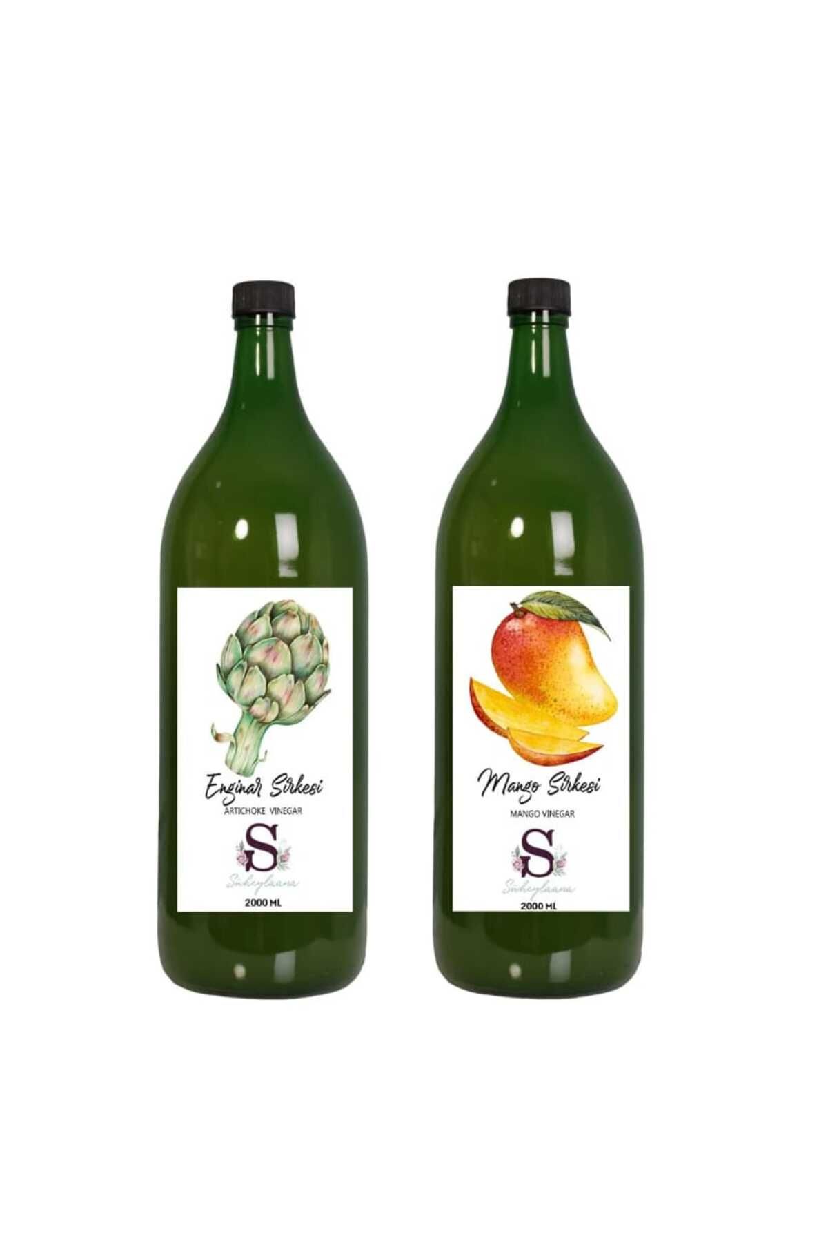 Süheylaana Doğal Enginar Sirkesi 2000 Ml - Doğal Mango Sirkesi 2000 Ml