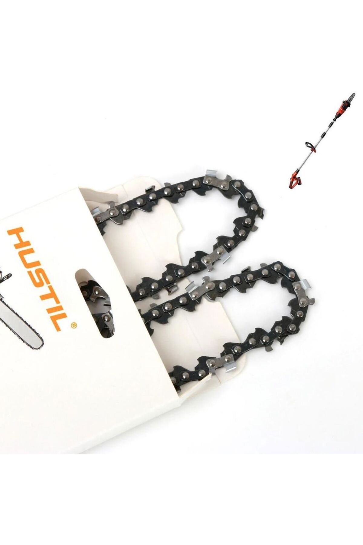 Pars Hustıl Einhell GE-LC 18 Li T Akülü Testere Zinciri 1.1 mm 16.5 Diş Uyumlu