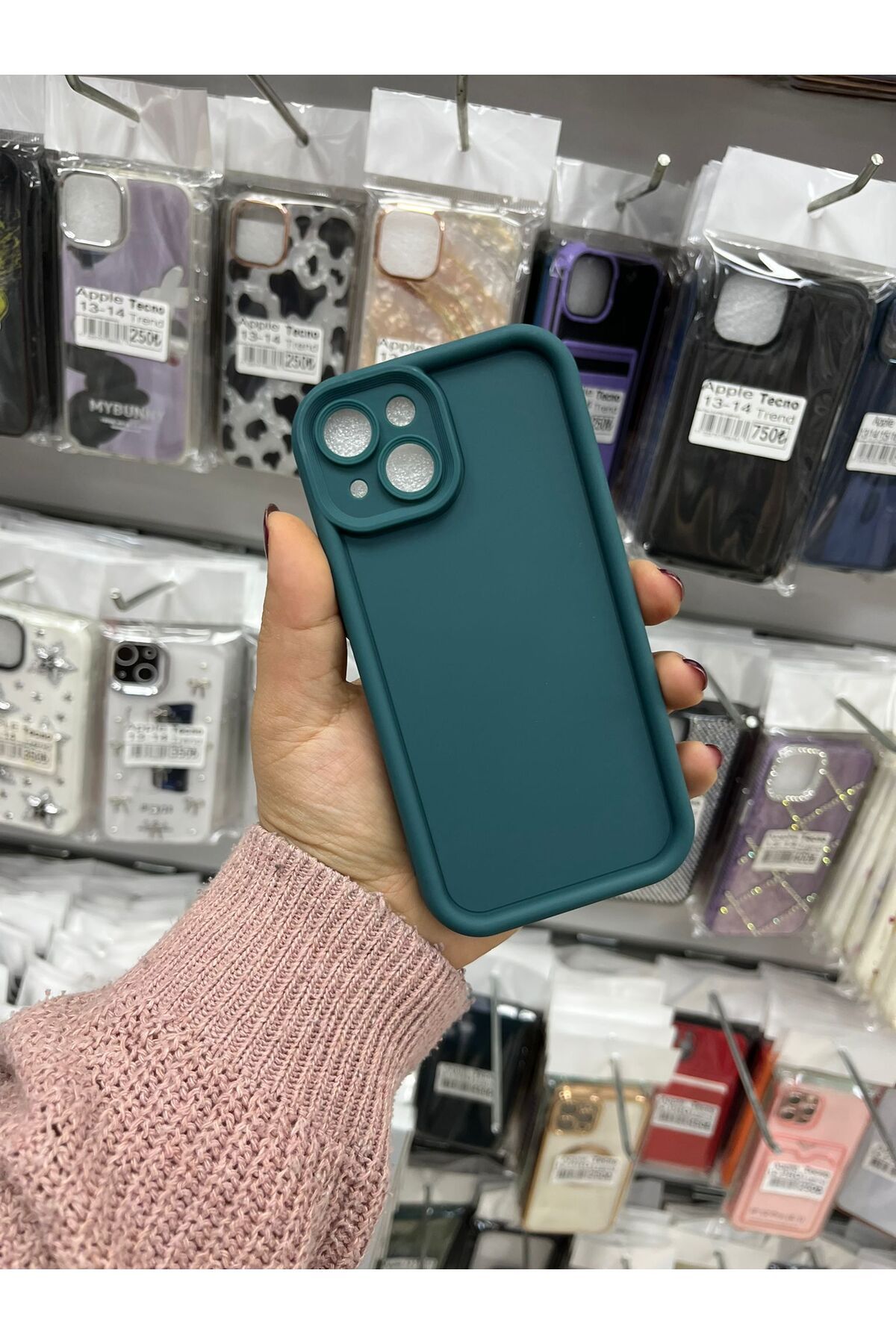 TECNOTREND Apple İphone 15 Biye Silikon kılıf