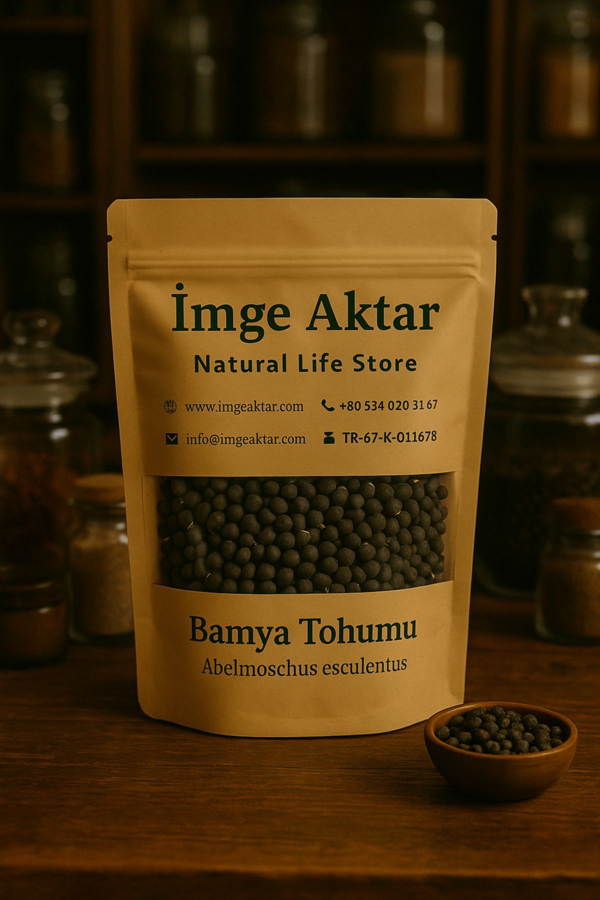 İmge Aktar Bamya Tohumu 100g