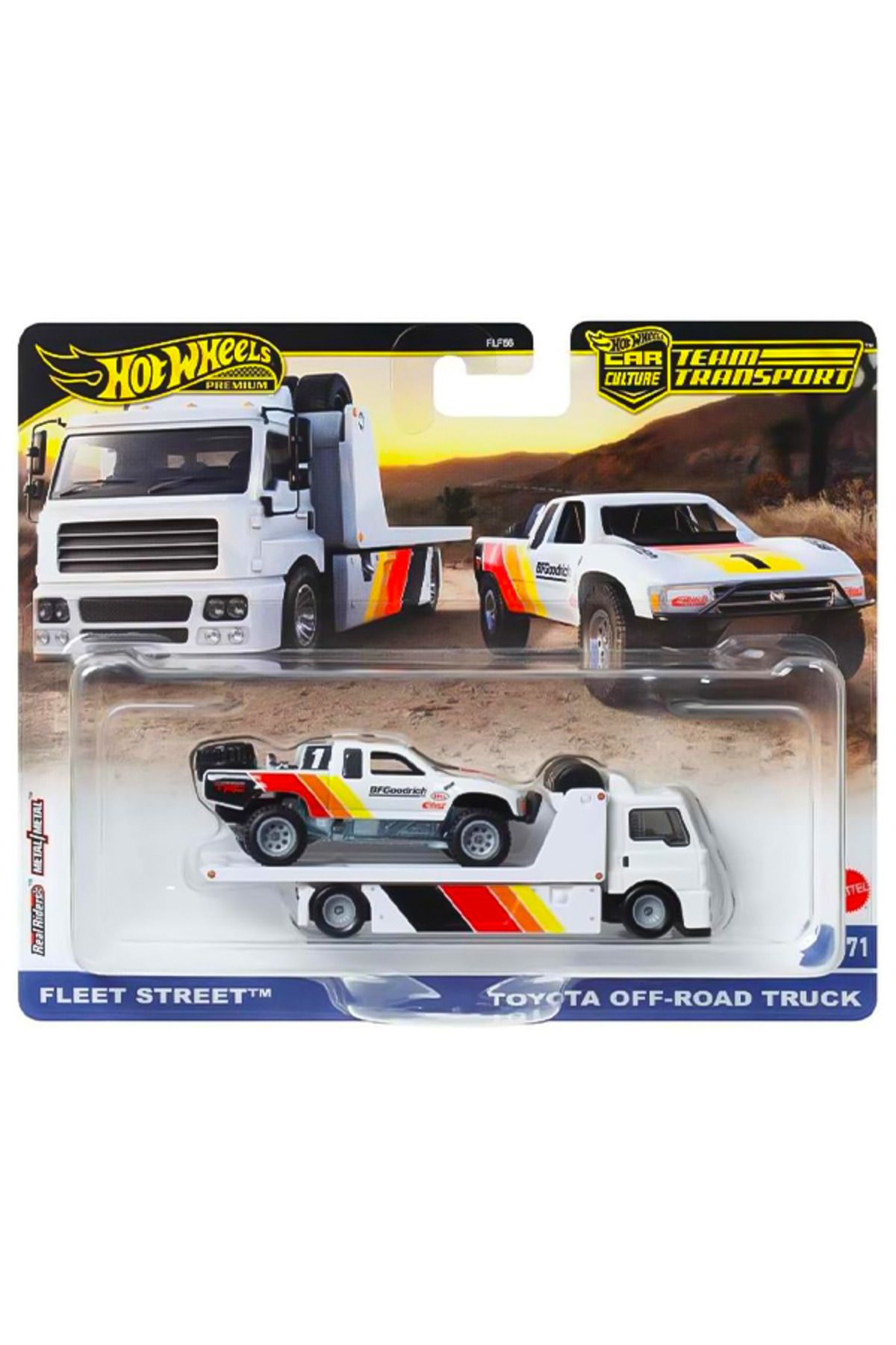 HOT WHEELS Car Culture Team Transport Fleet Street Toyota Off Road Truck HRV39