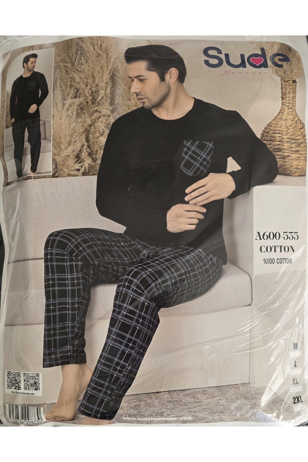 Sude Erkek Uzun Kollu Pijama Takımı