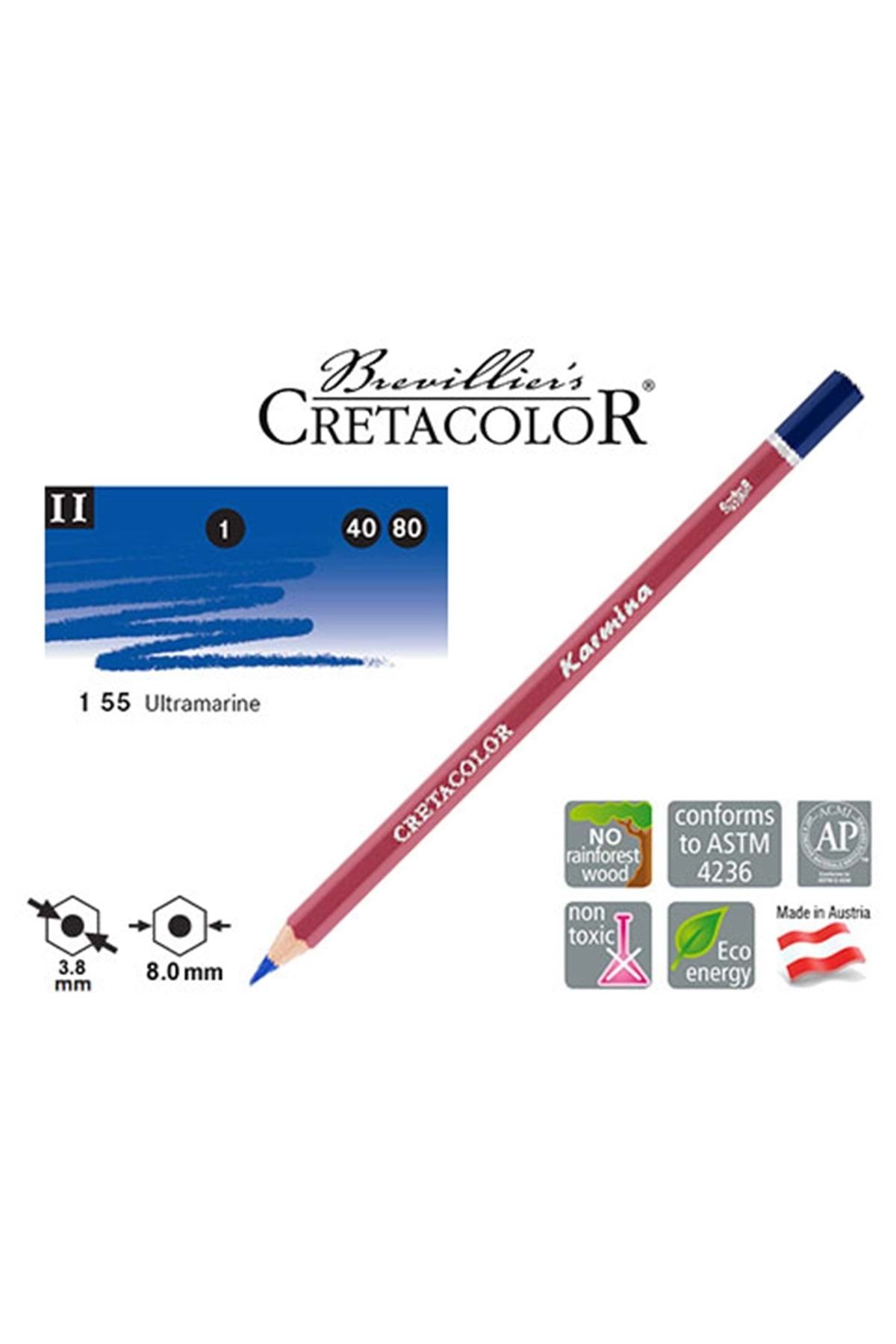 CretaColor Karmina Kuru Boya Kalemi Ultramarine