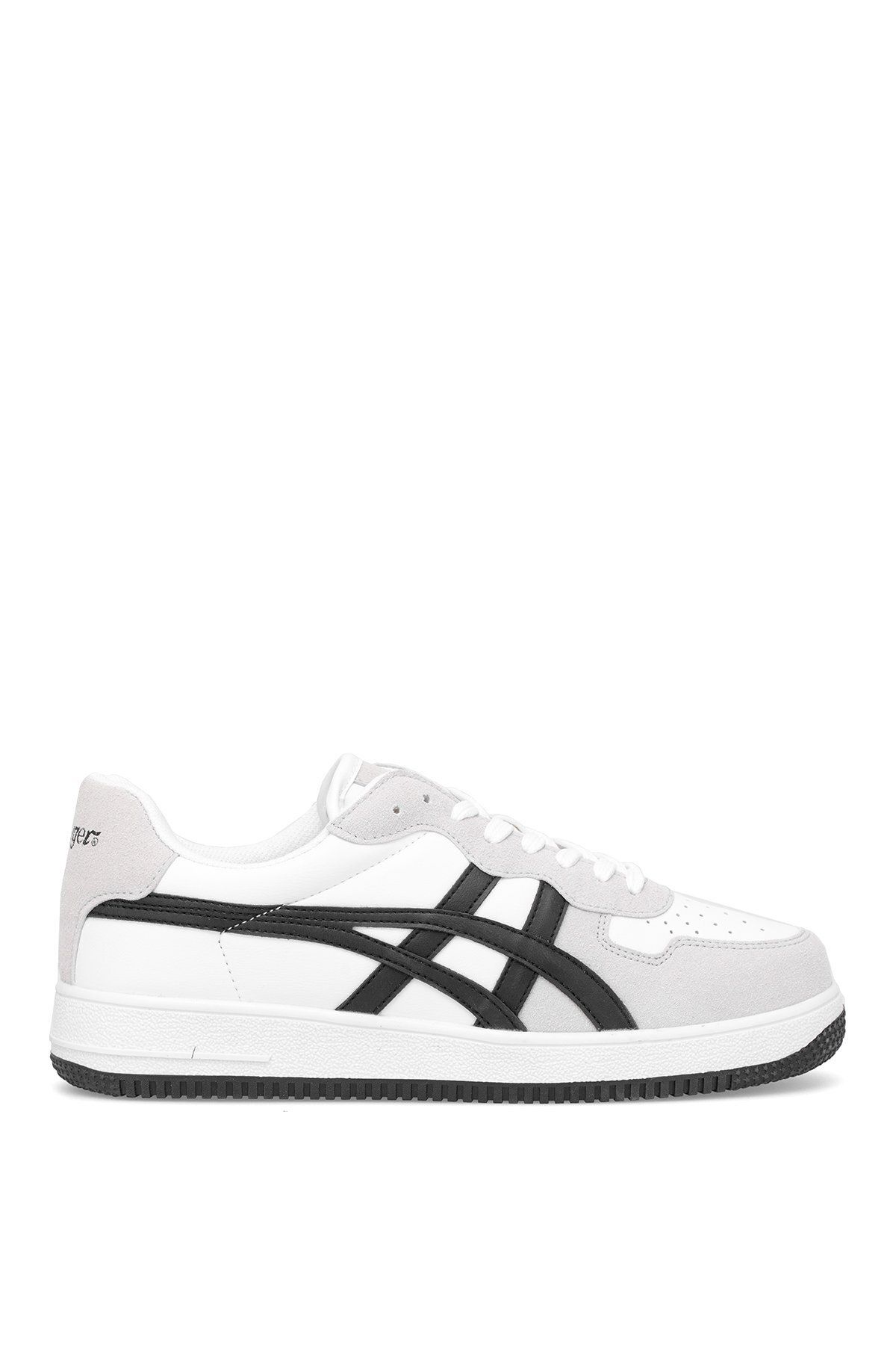 eTayger E-3085 Garson Casual Klasik Sneaker Beyaz - Siyah