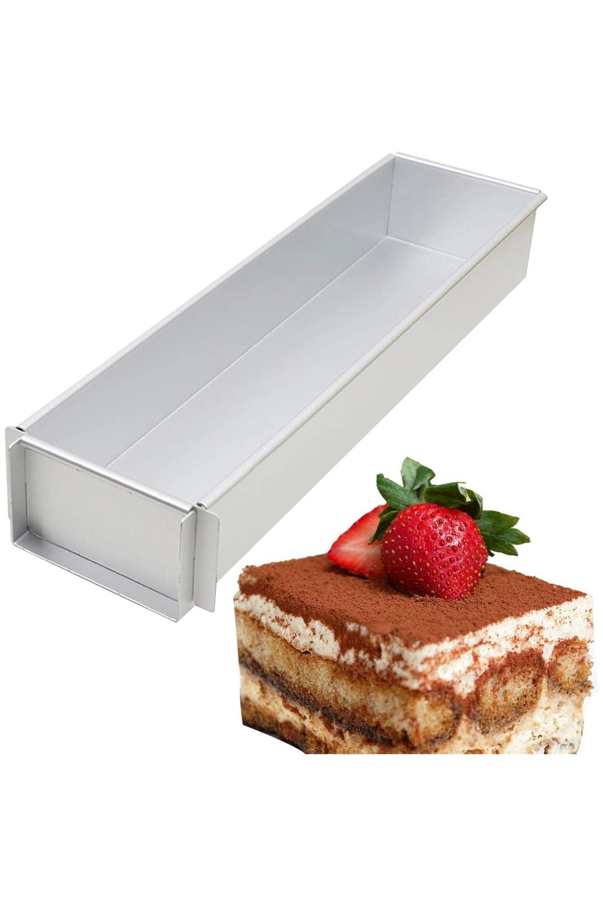 artizanmutfak Tiramisu Tavası Kapaklı 40x8 cm h:8 cm
