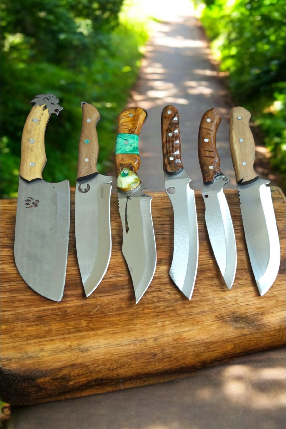 MERTCAN KNİFE 4lü 5li 6li 7li 8li outdoor av ve kamp bıçağı mutfak bıçağı çakı