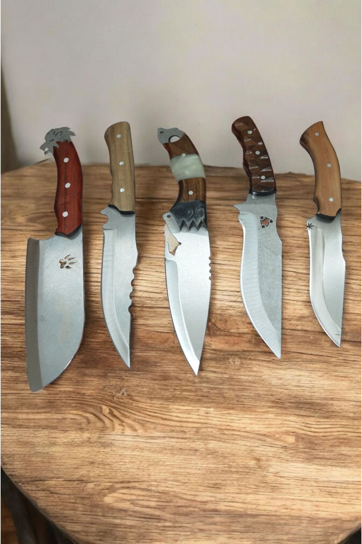 MERTCAN KNİFE 4lü 5li 6li 7li 8li outdoor av ve kamp bıçağı mutfak bıçağı çakı