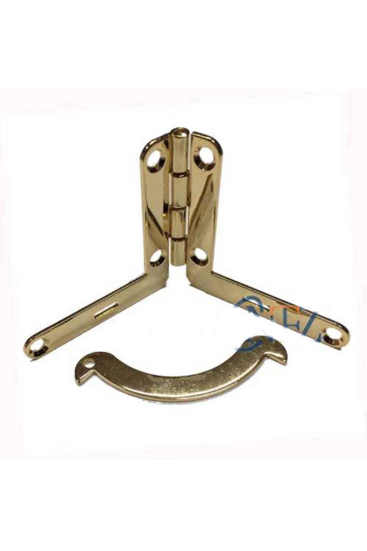 Skygo Makaslı Menteşe - 16x36x76mm, Gold, 1 Adet