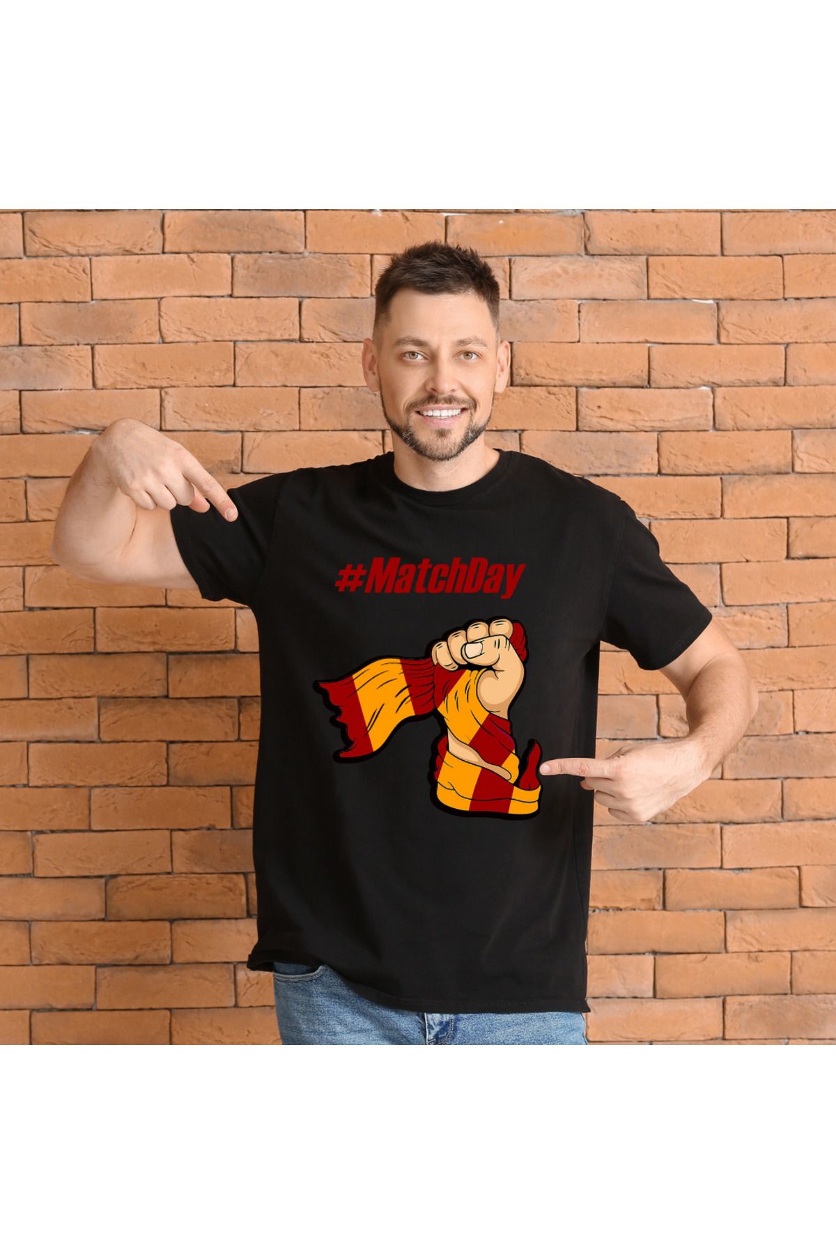 Gala Stile Match Day Totem Taraftar Erkek Tişört